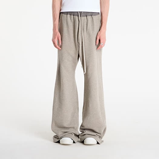 Superge Rick Owens DRKSHDW Wide Pusher Sweatpants Grey Melange