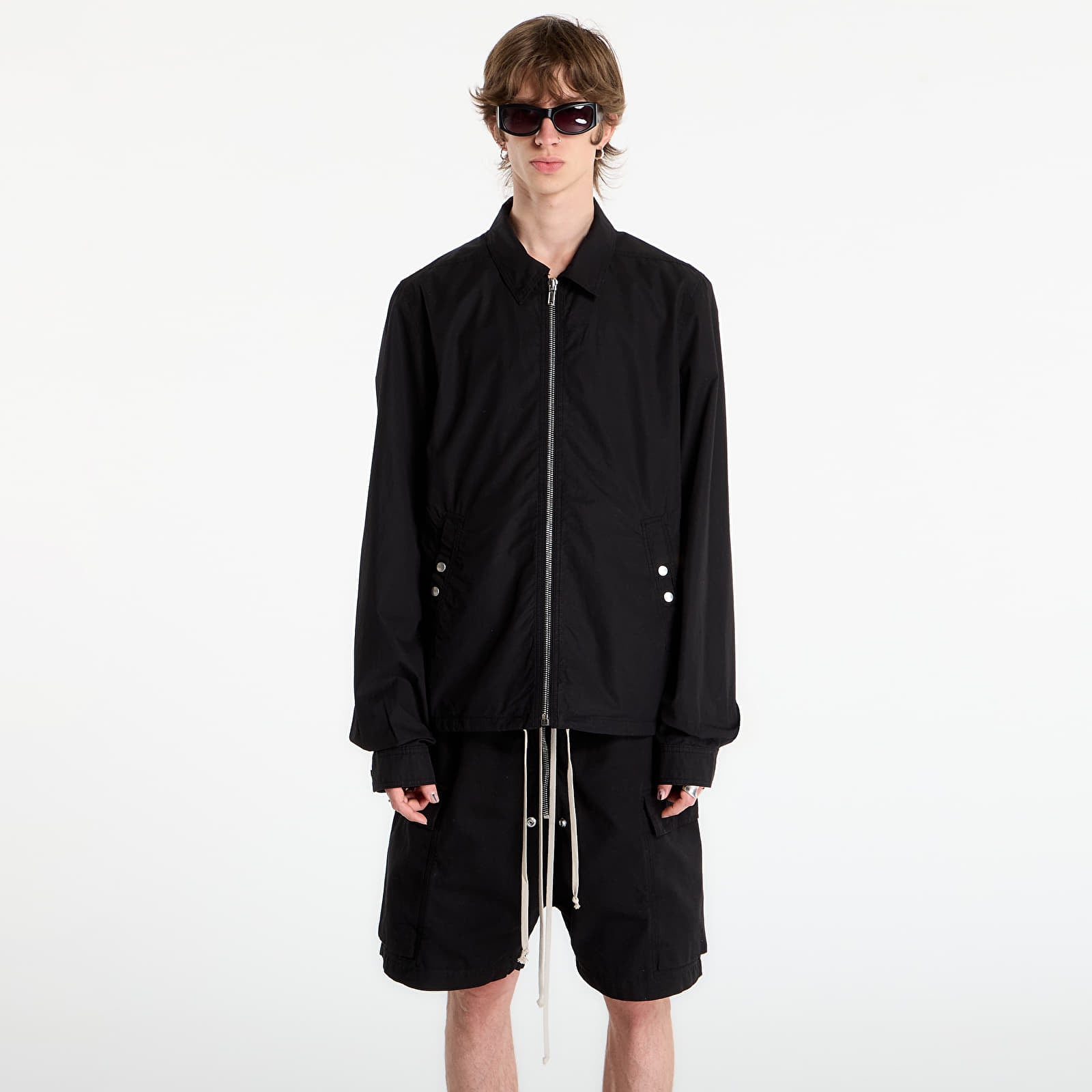 Jacken Rick Owens DRKSHDW Zipfront Jacket Black