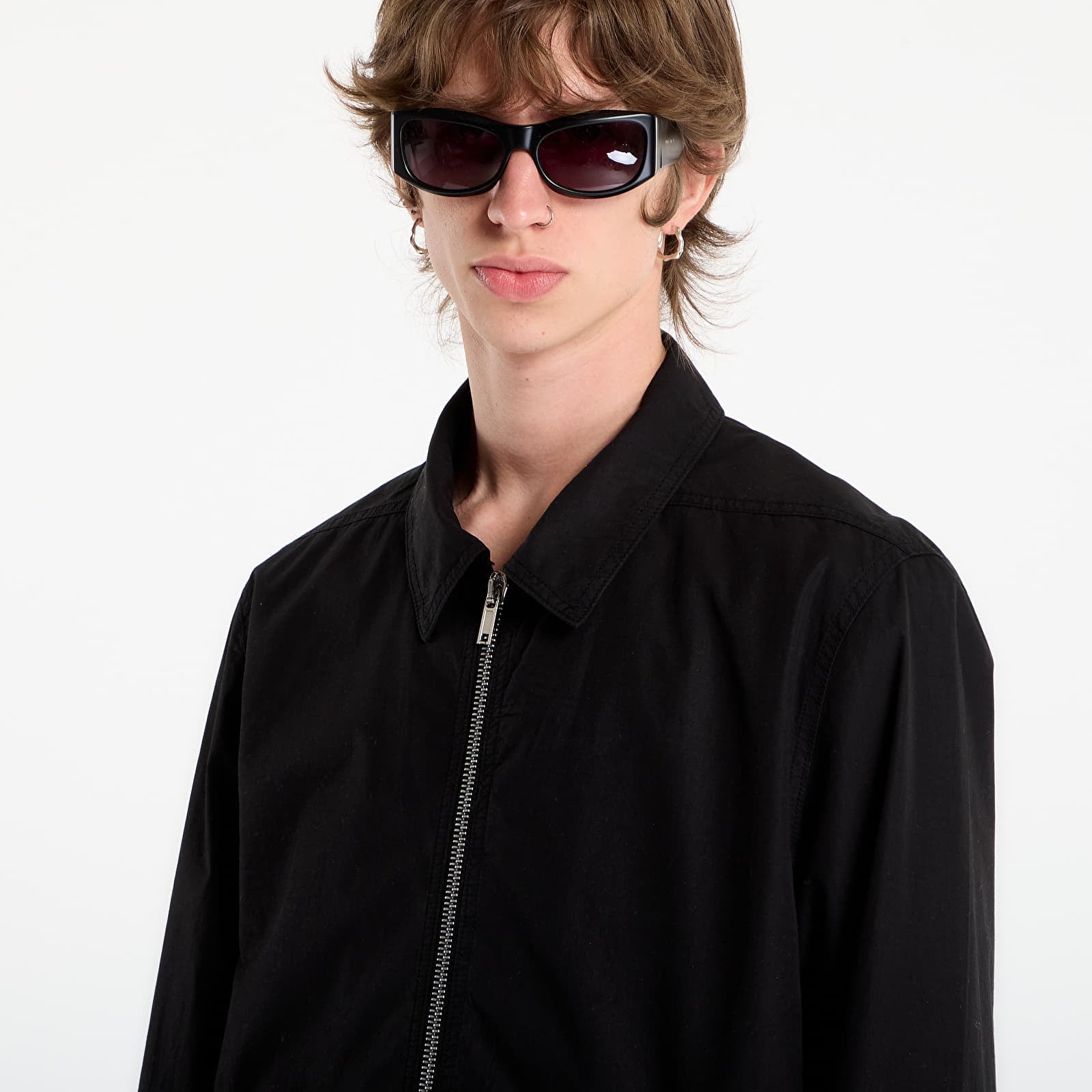 Jacken Rick Owens DRKSHDW Zipfront Jacket Black