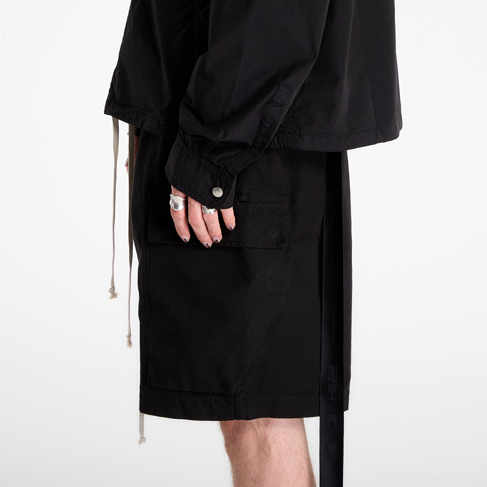 Jacken Rick Owens DRKSHDW Zipfront Jacket Black