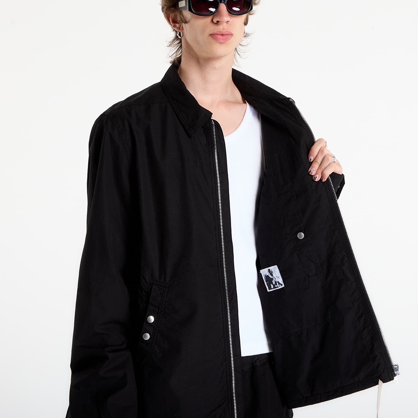Jacken Rick Owens DRKSHDW Zipfront Jacket Black