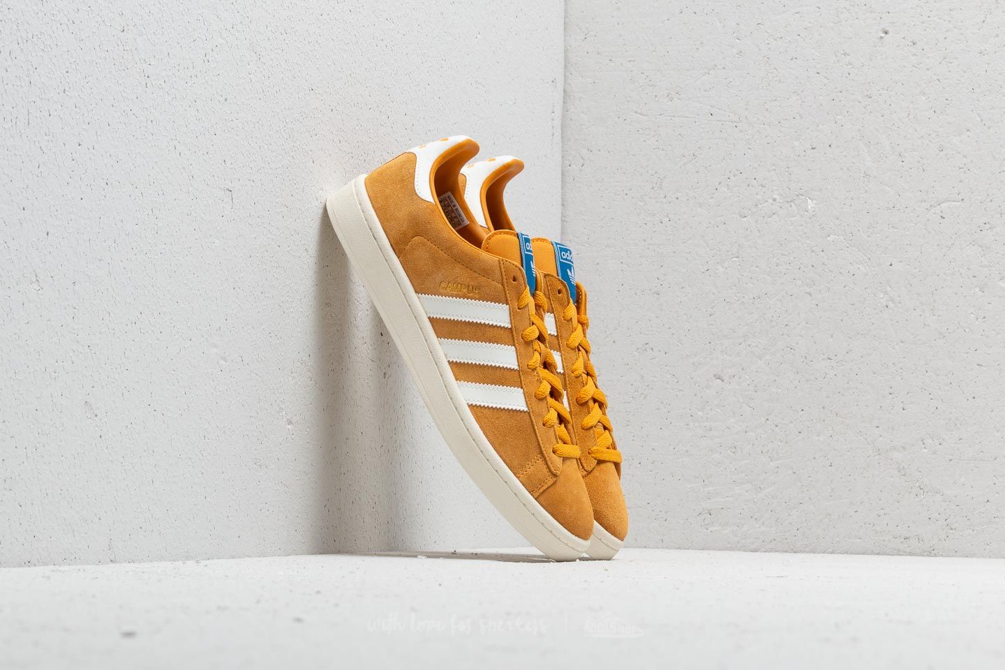 Men s shoes adidas Campus Tactile Yellow Cloud White Core White Footshop