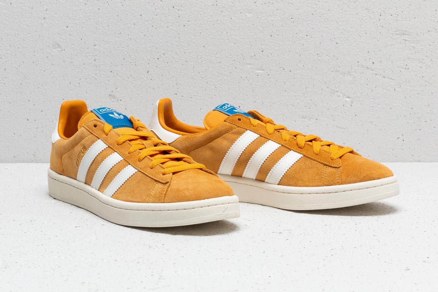 Men s shoes adidas Campus Tactile Yellow Cloud White Core White Footshop