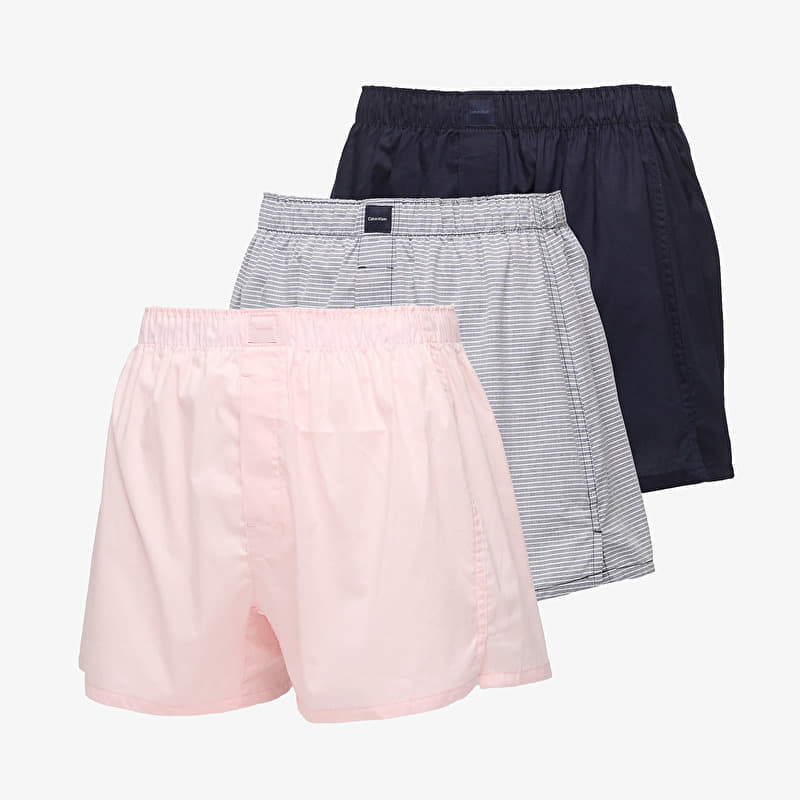 Calvin Klein Boxer Trad 3-Pack Pink