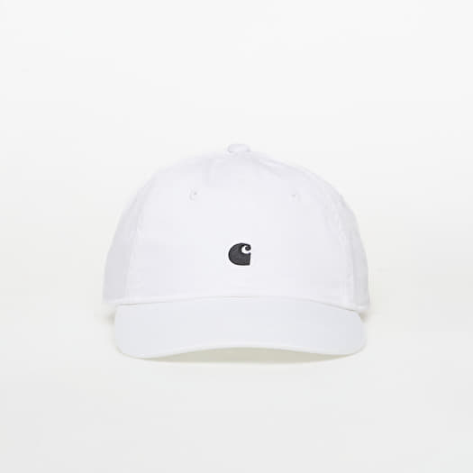 Mütze Carhartt WIP Madison Logo Cap White/ Black
