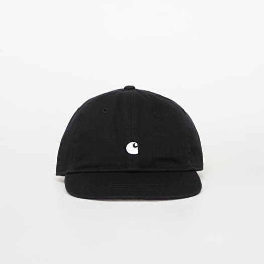 Mütze Carhartt WIP Madison Logo Cap Black/ White