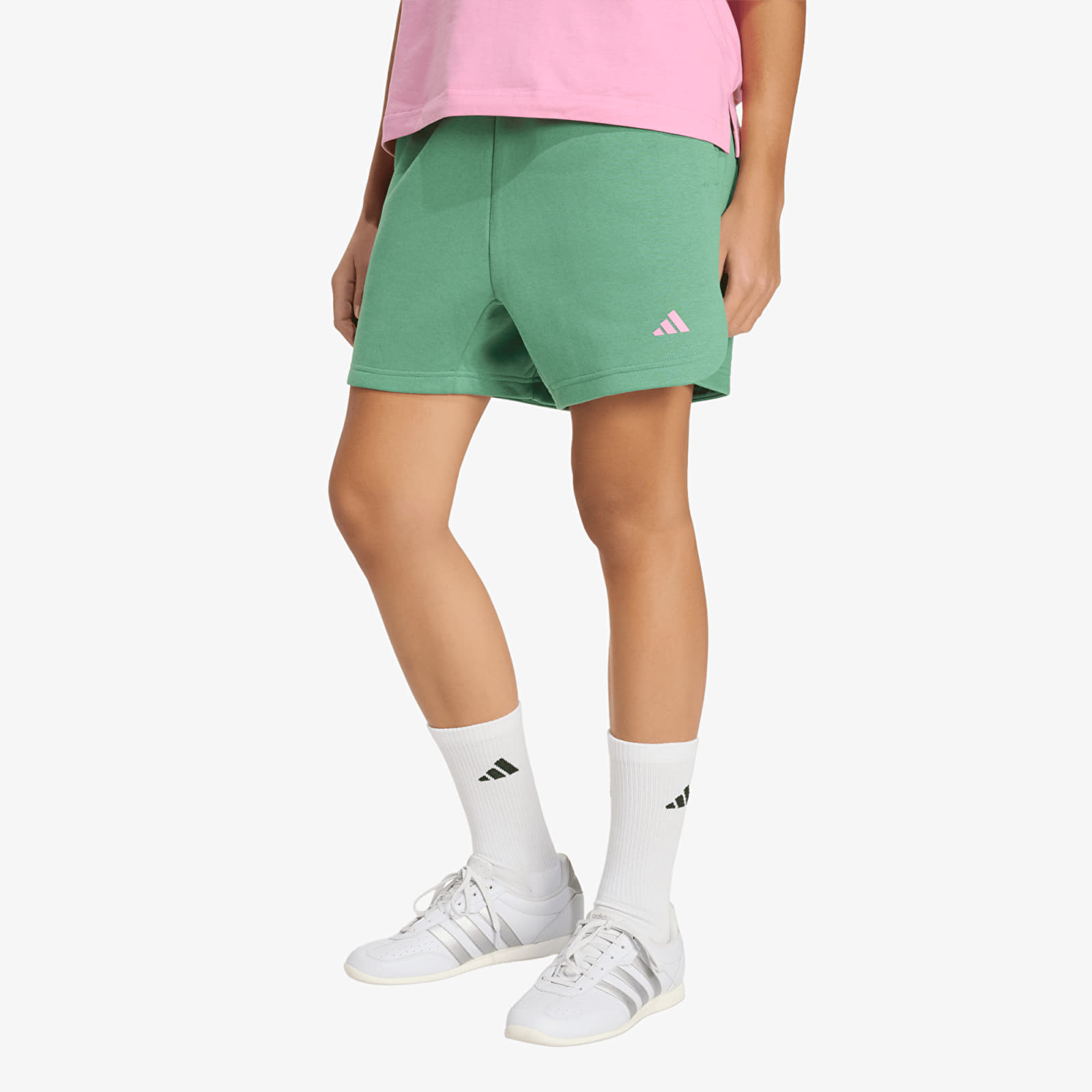 Pantaloni scurți adidas W 3Ss Fl Short Prlogr XS