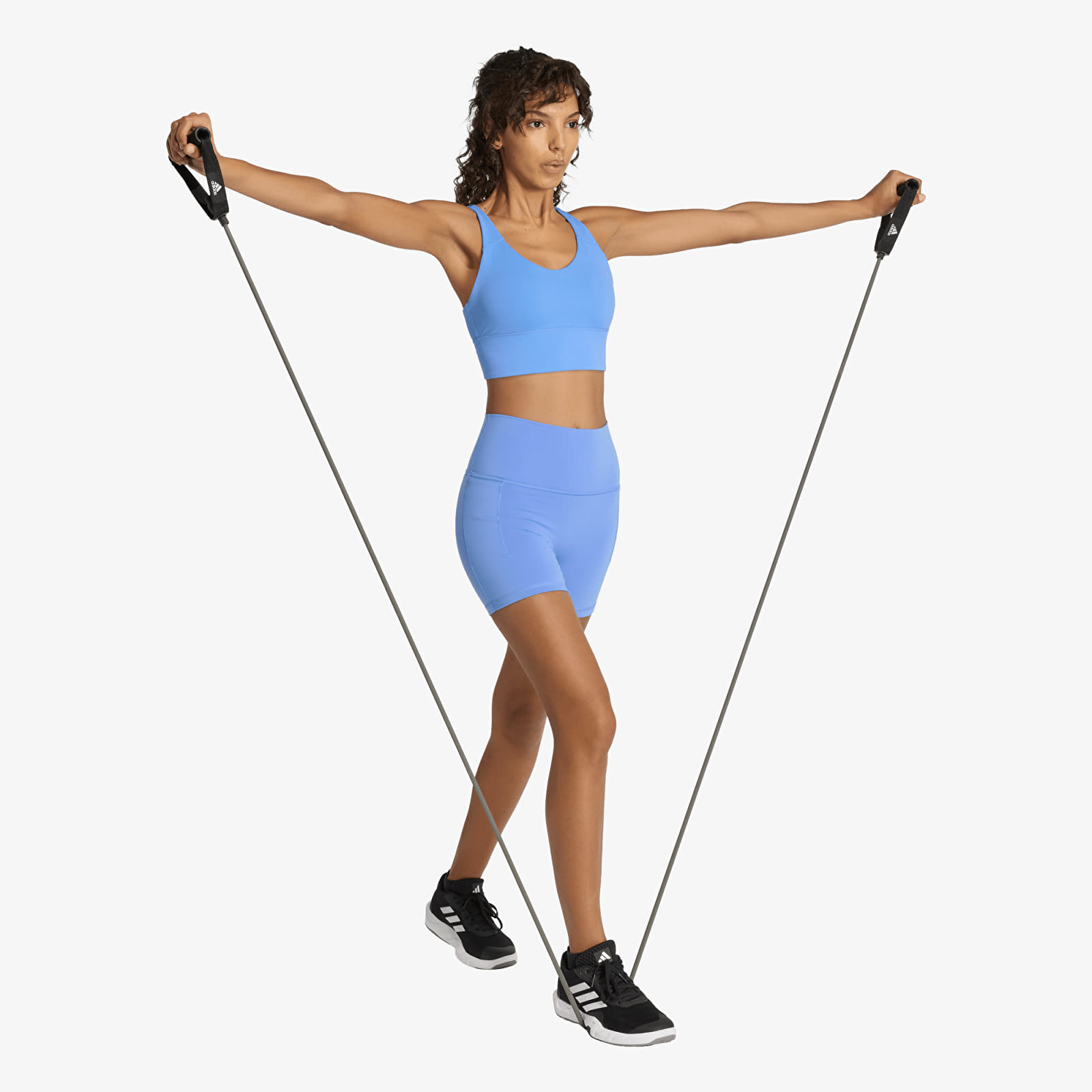 Damen-BHs adidas W 3Ss Ess Ms Blue Fusion