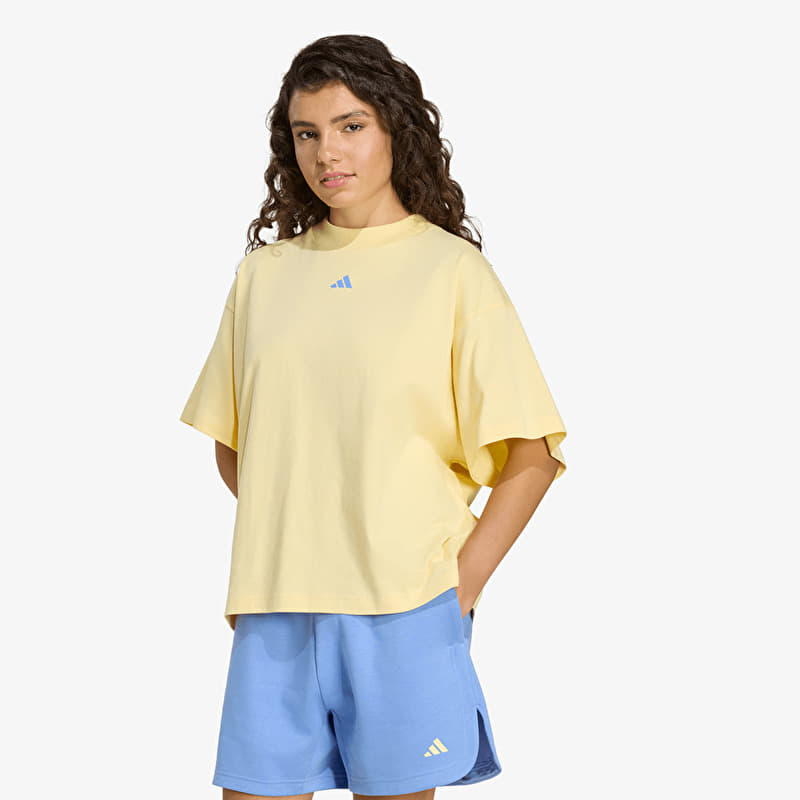 Футболка adidas 3-Stripes Studio T-Shirt Almost Yellow
