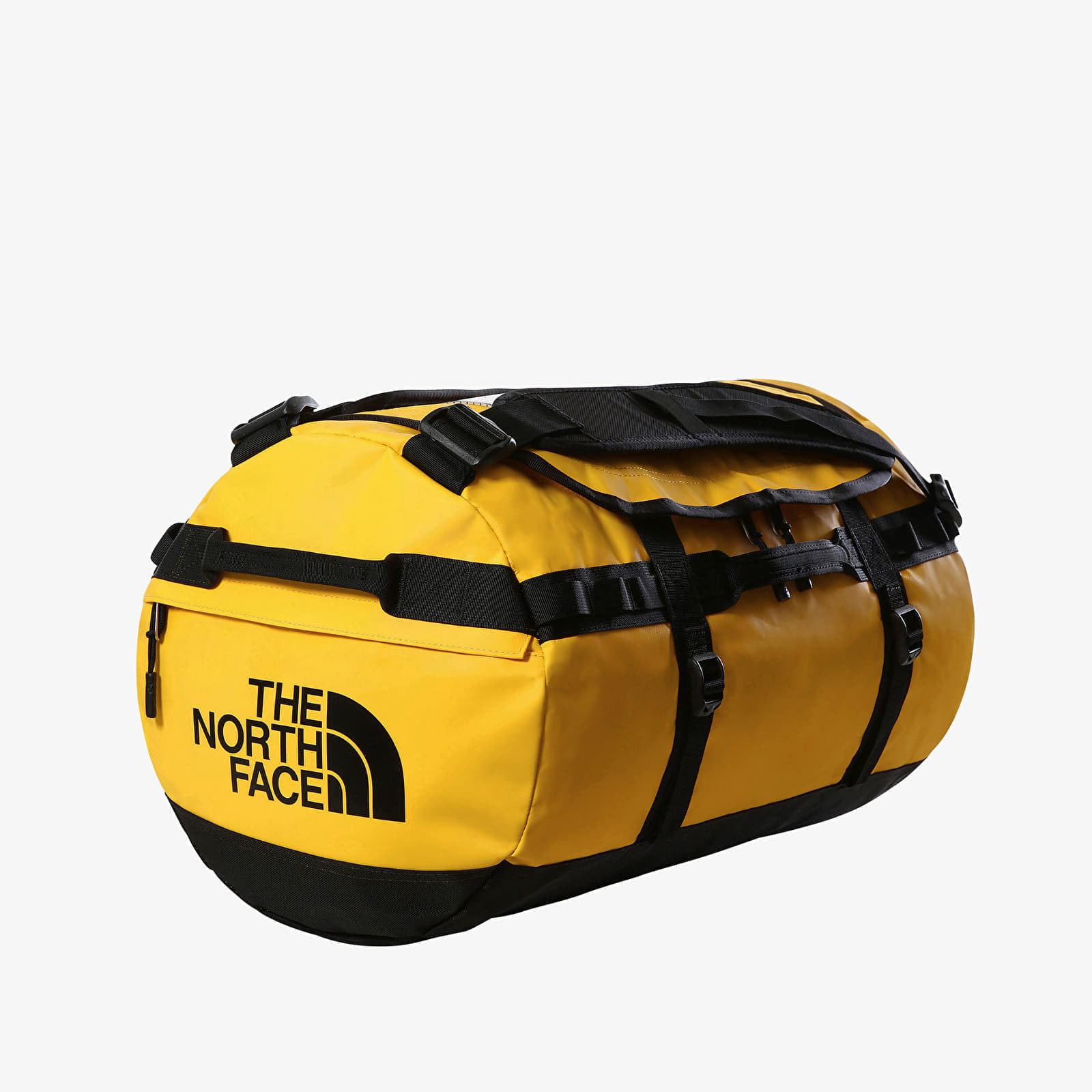 Geantă The North Face Base Camp Duffel - S Summit Gold/ TNF Black 50 l