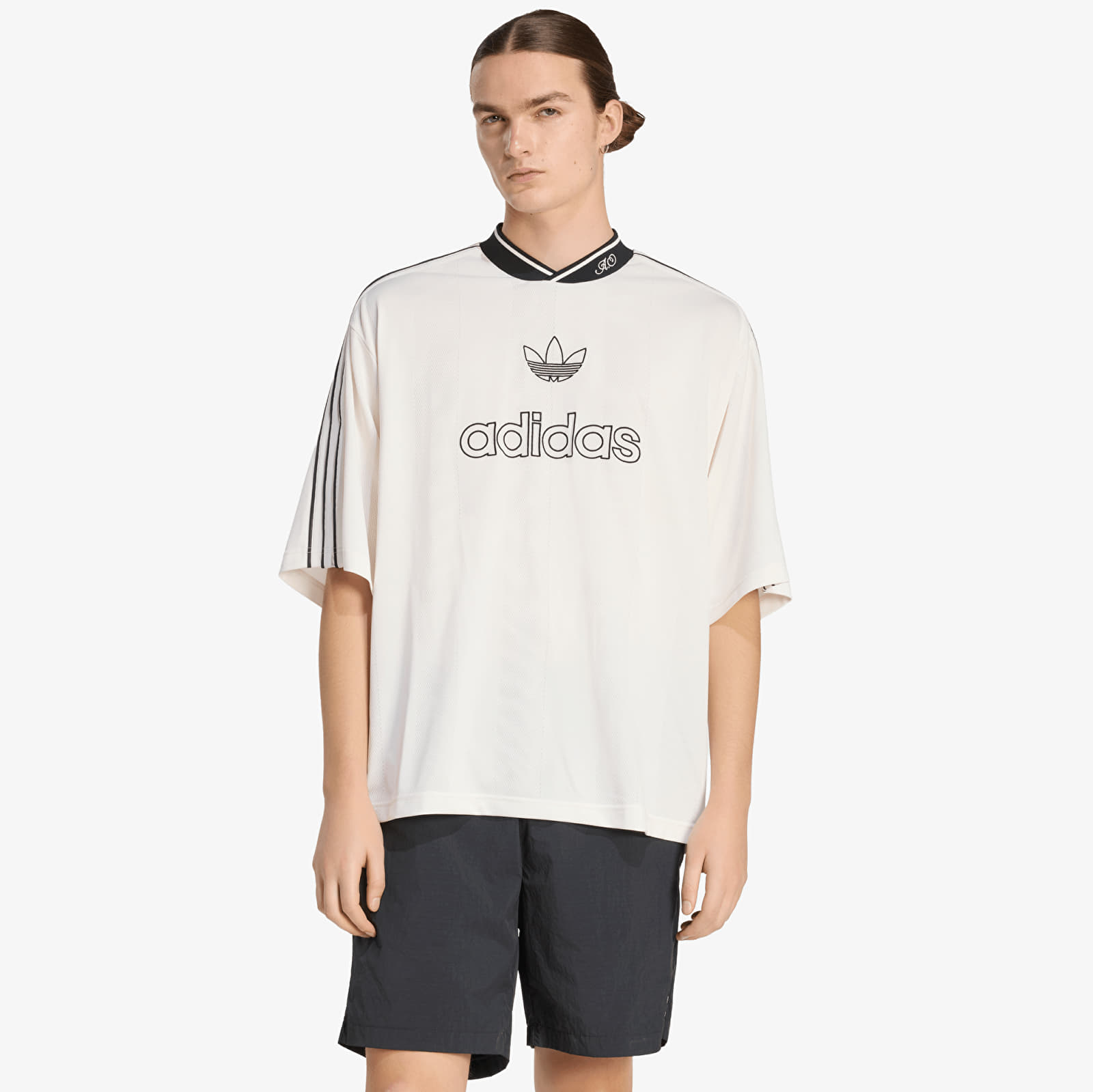 Pelipaidat adidas Knit Jersey Cloud White