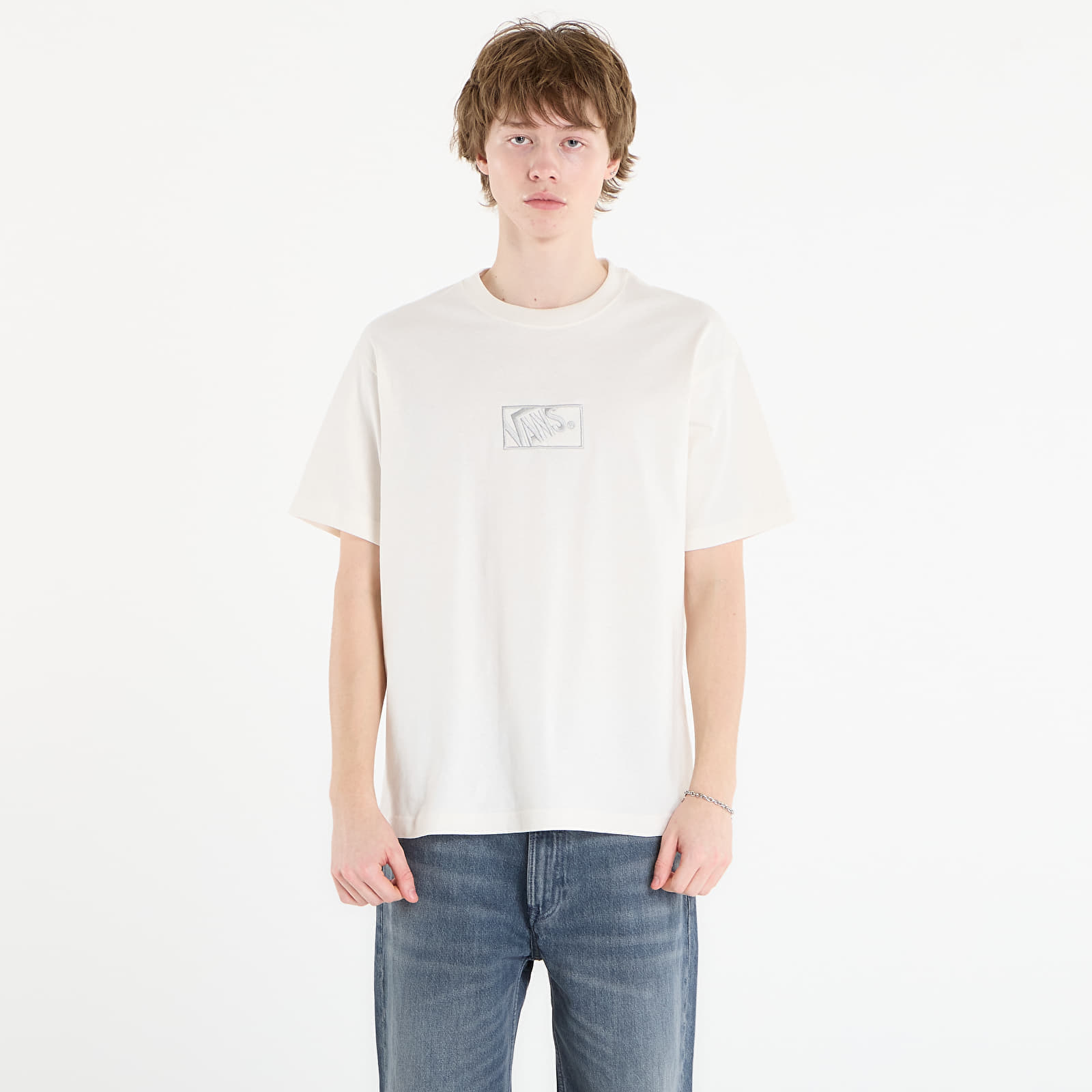 Тениска Vans Blocked Box Loose SS Tee Egret L