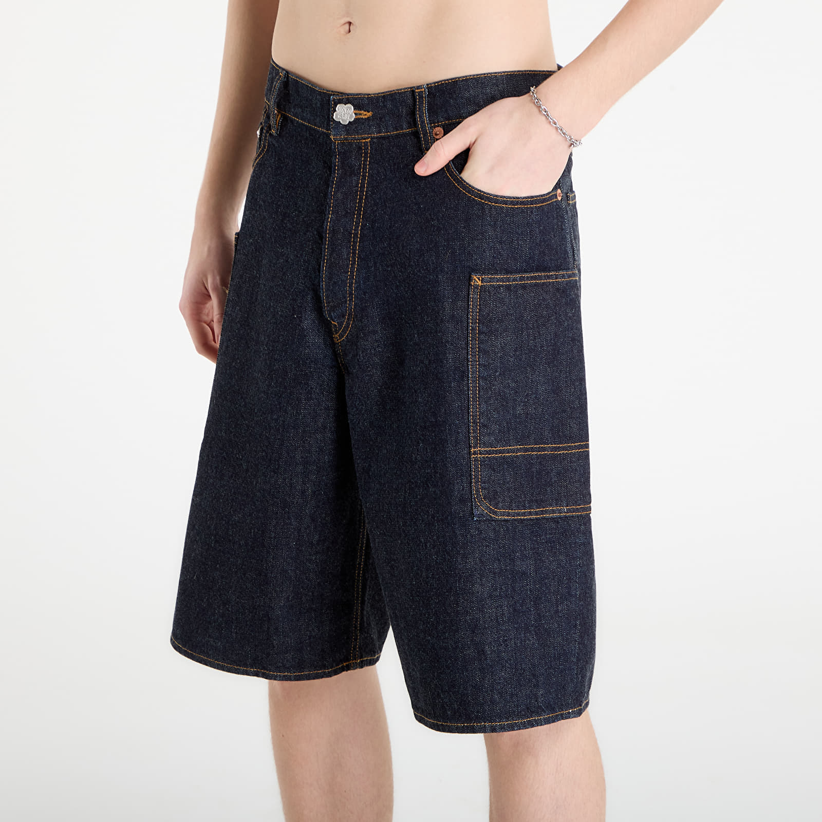  Shorts Kenzo Bermuda Short Rinse Blue Denim 35 