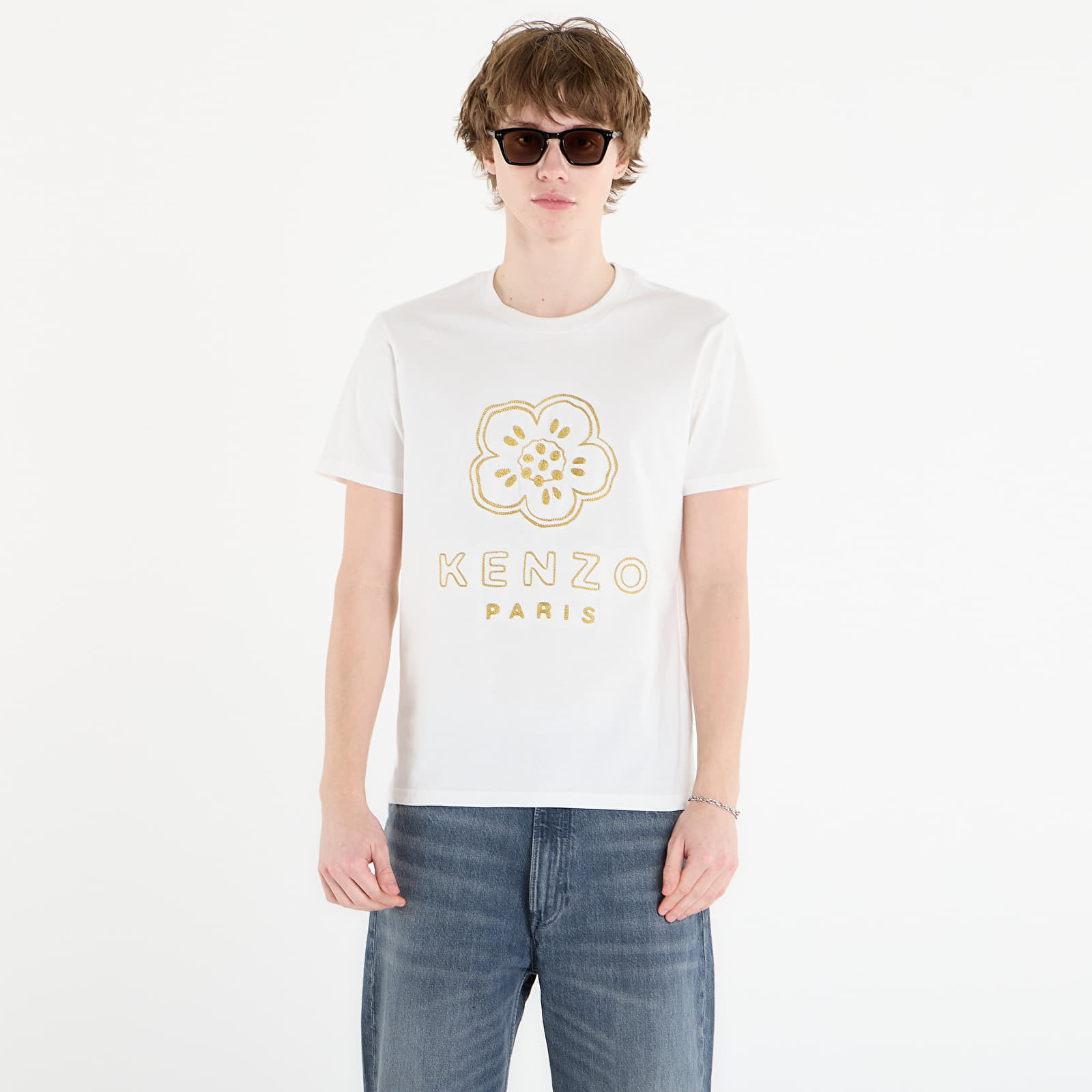 Тениска KENZO Gots Boke Flower Slim T-Shirt Off White M