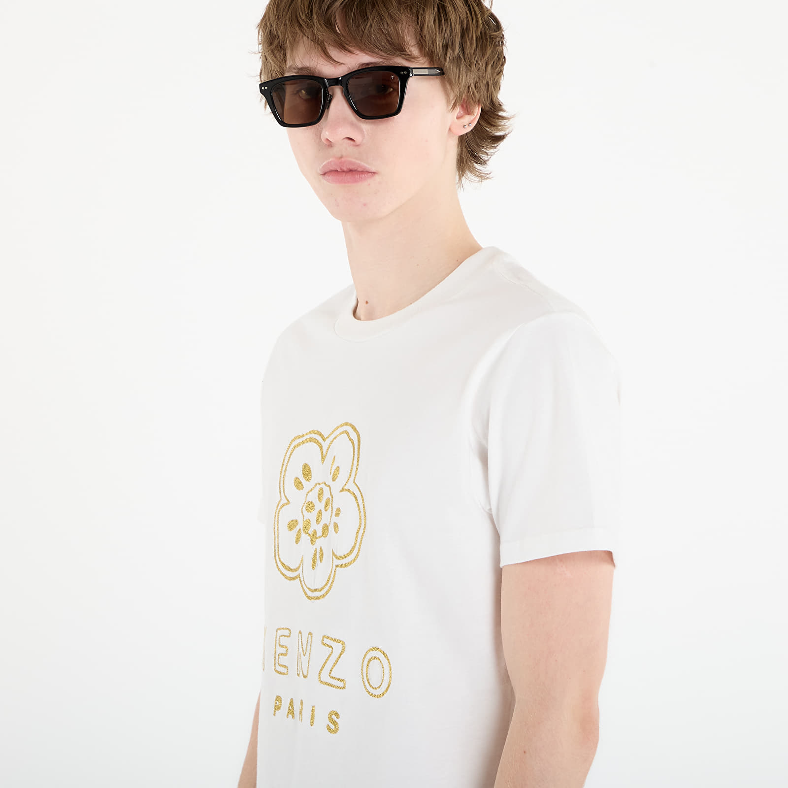 T-shirts til mænd KENZO Gots Boke Flower Slim T-Shirt Off White