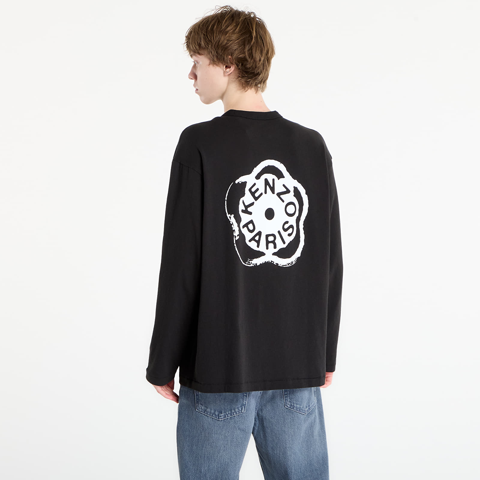 T-shirts til mænd KENZO Gots Boke Flower 2.0 Relax Lon Black