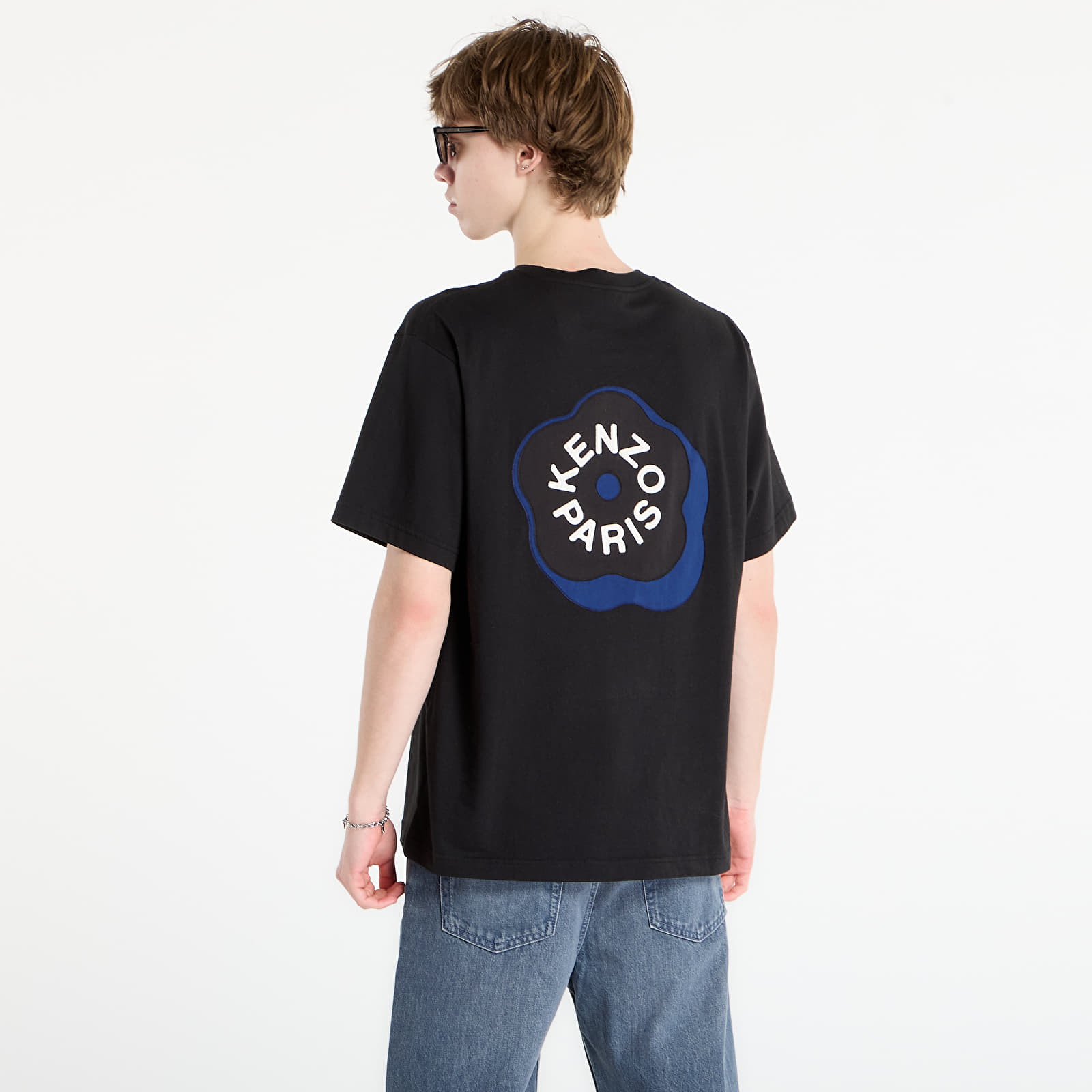 T-shirts til mænd KENZO Gots Boke Flower 2.0 Embroider Black