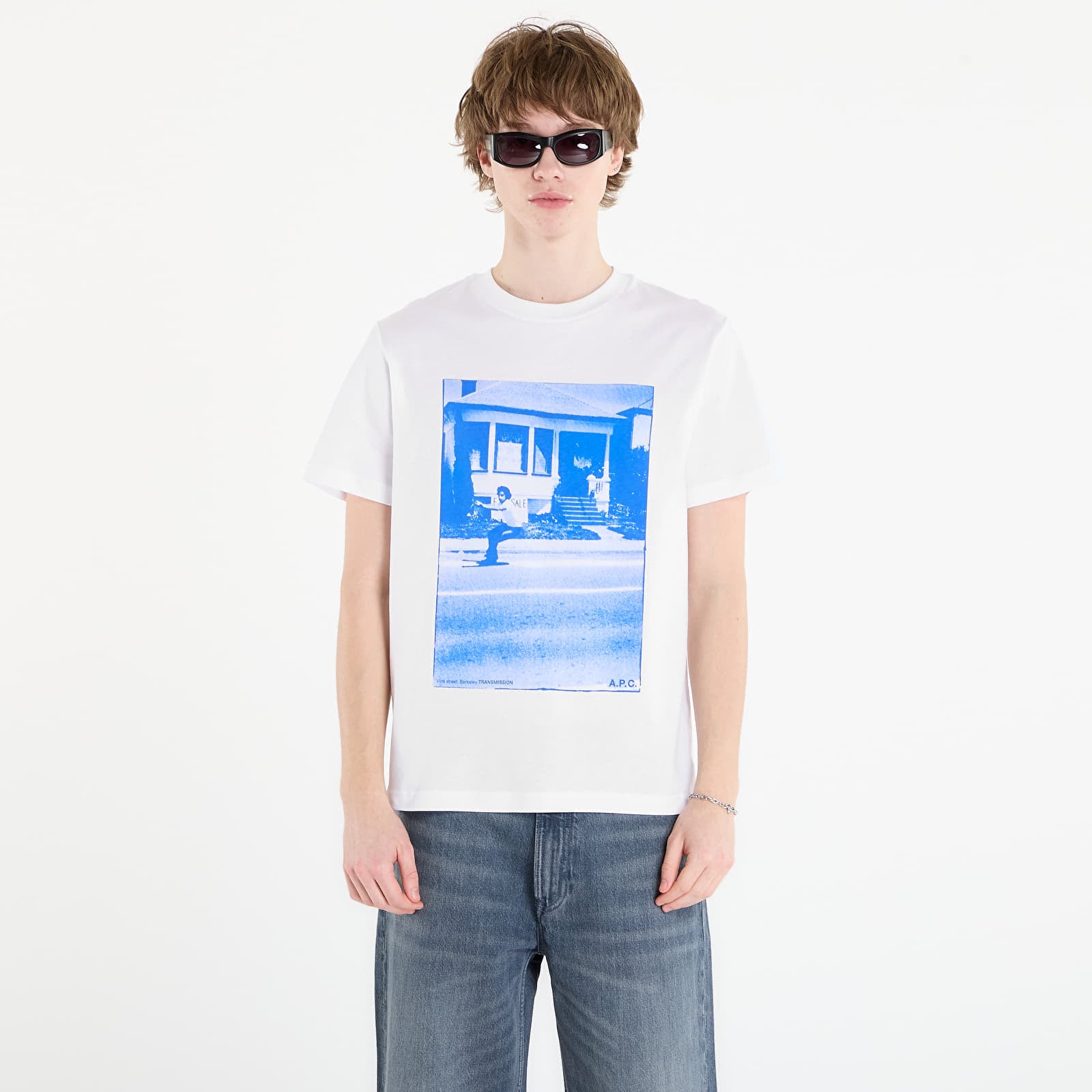 Männer T-Shirts A.P.C. California Mc T-Shirt Brown