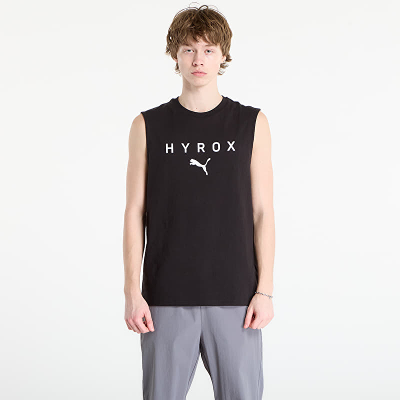 Puma Unisex Puma X Hyrox Cutoff Tank Puma Black