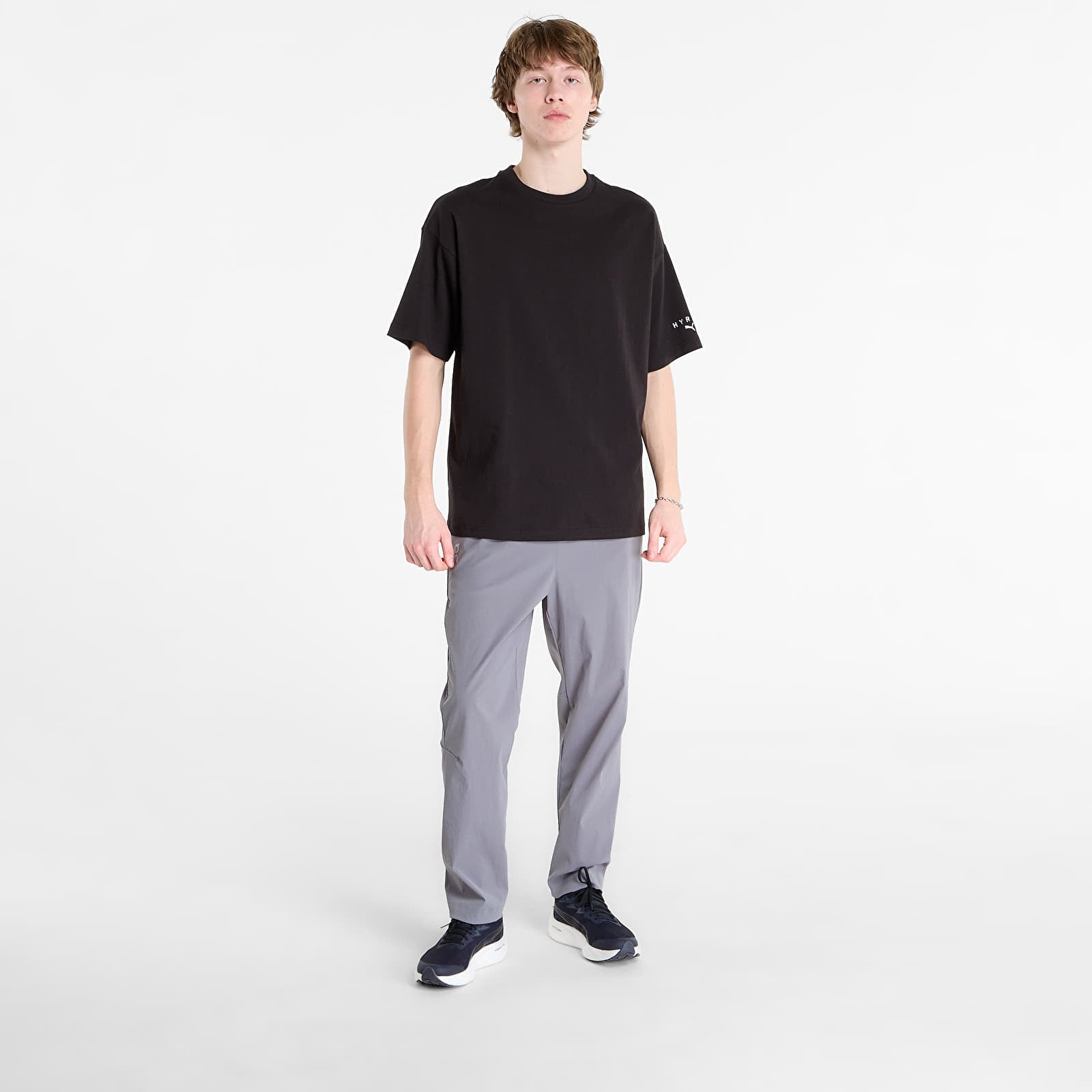 Tričká Puma x HYROX M City Lifestyle Tee Puma Black