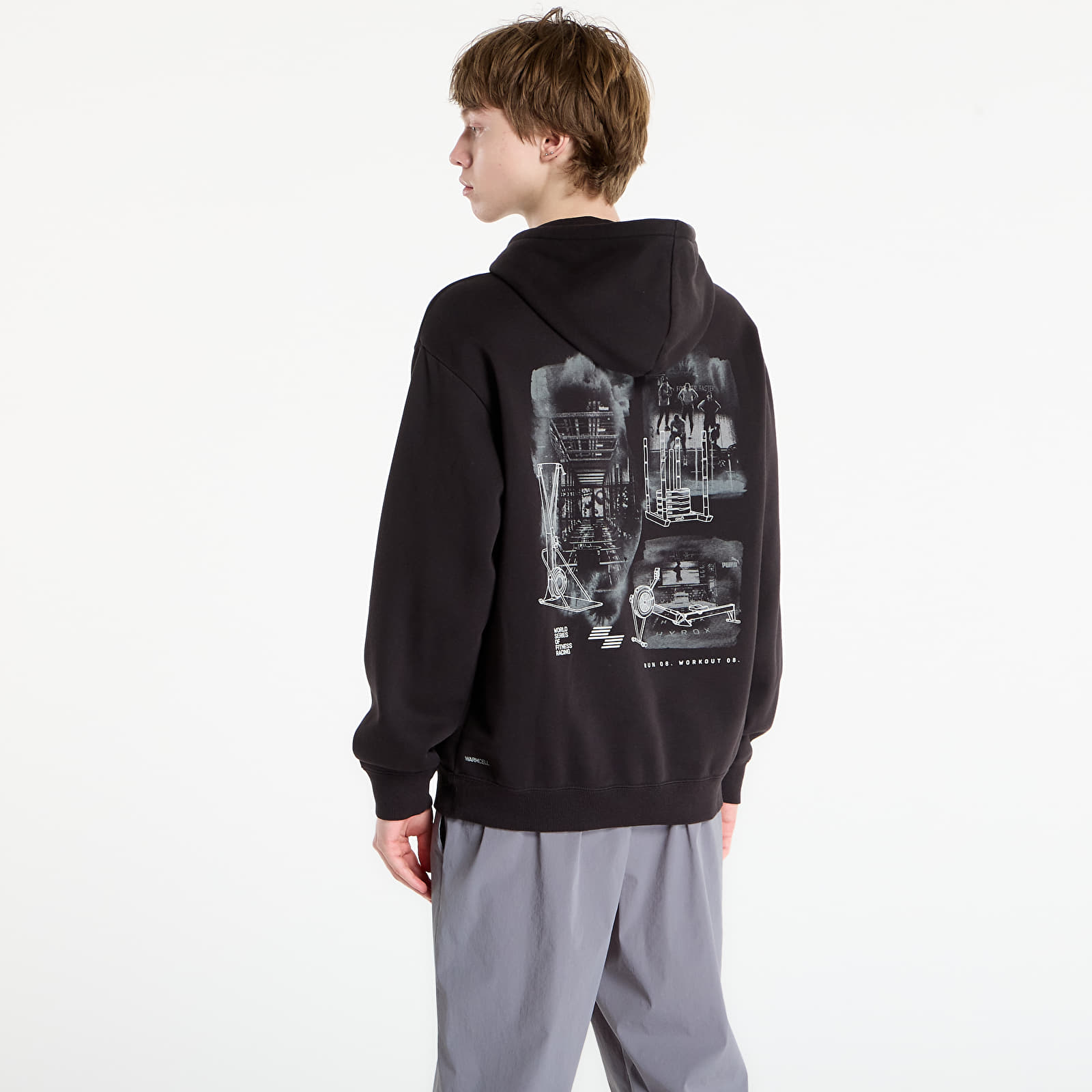 Sweatjacken und Sweatshirts Puma M HYROX Heavyweight Hoodie Puma Black