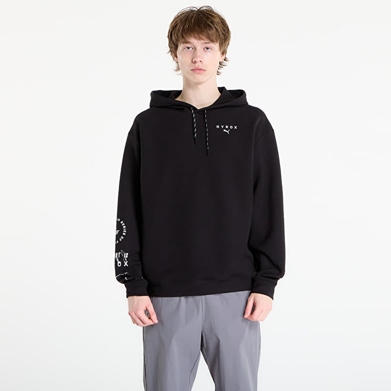 Sweatshirt Puma M Puma x HYROX Cldspun Hdie Puma Black
