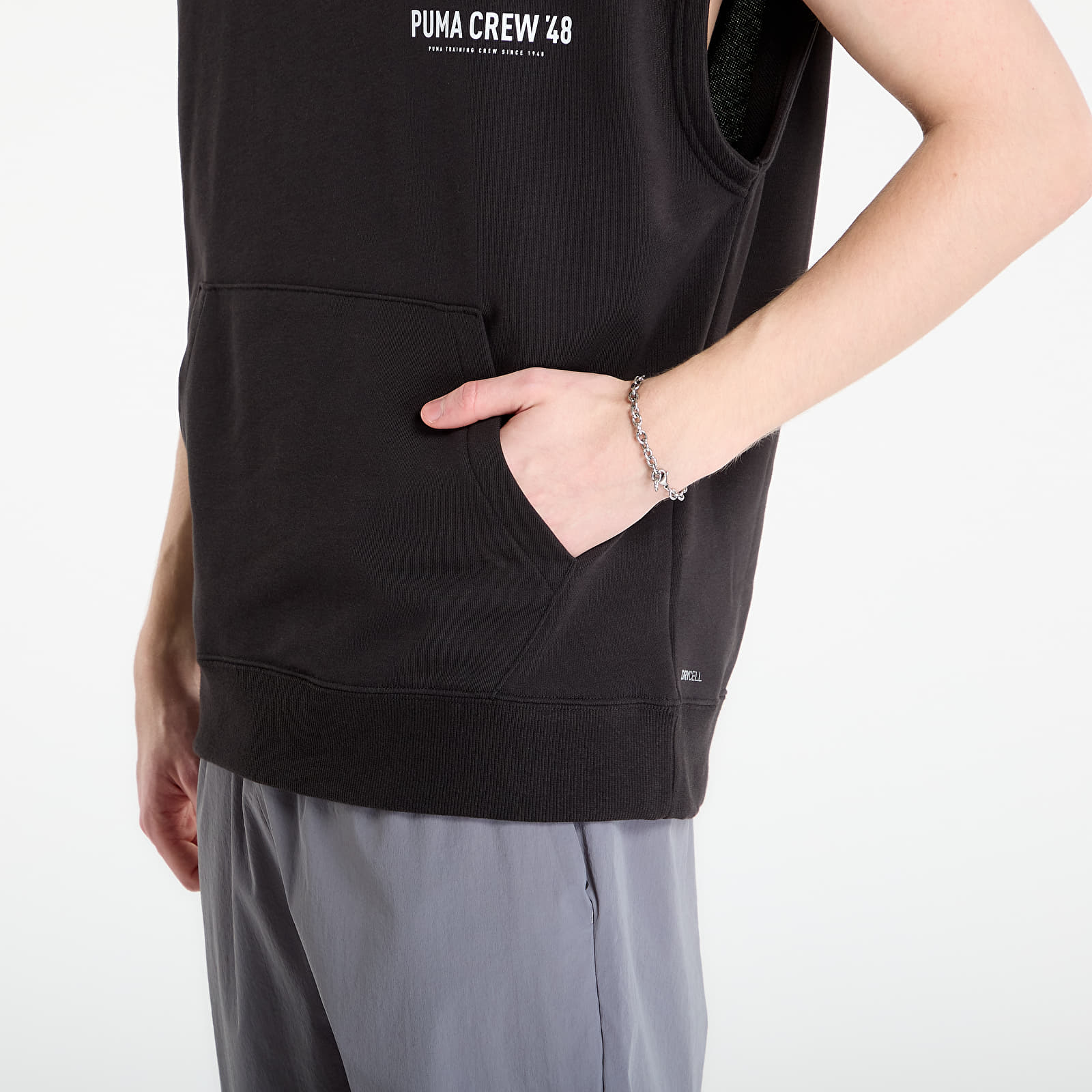 Hoodies and sweatshirts  Puma M Graphics Sleeveless Hoodie Puma Black