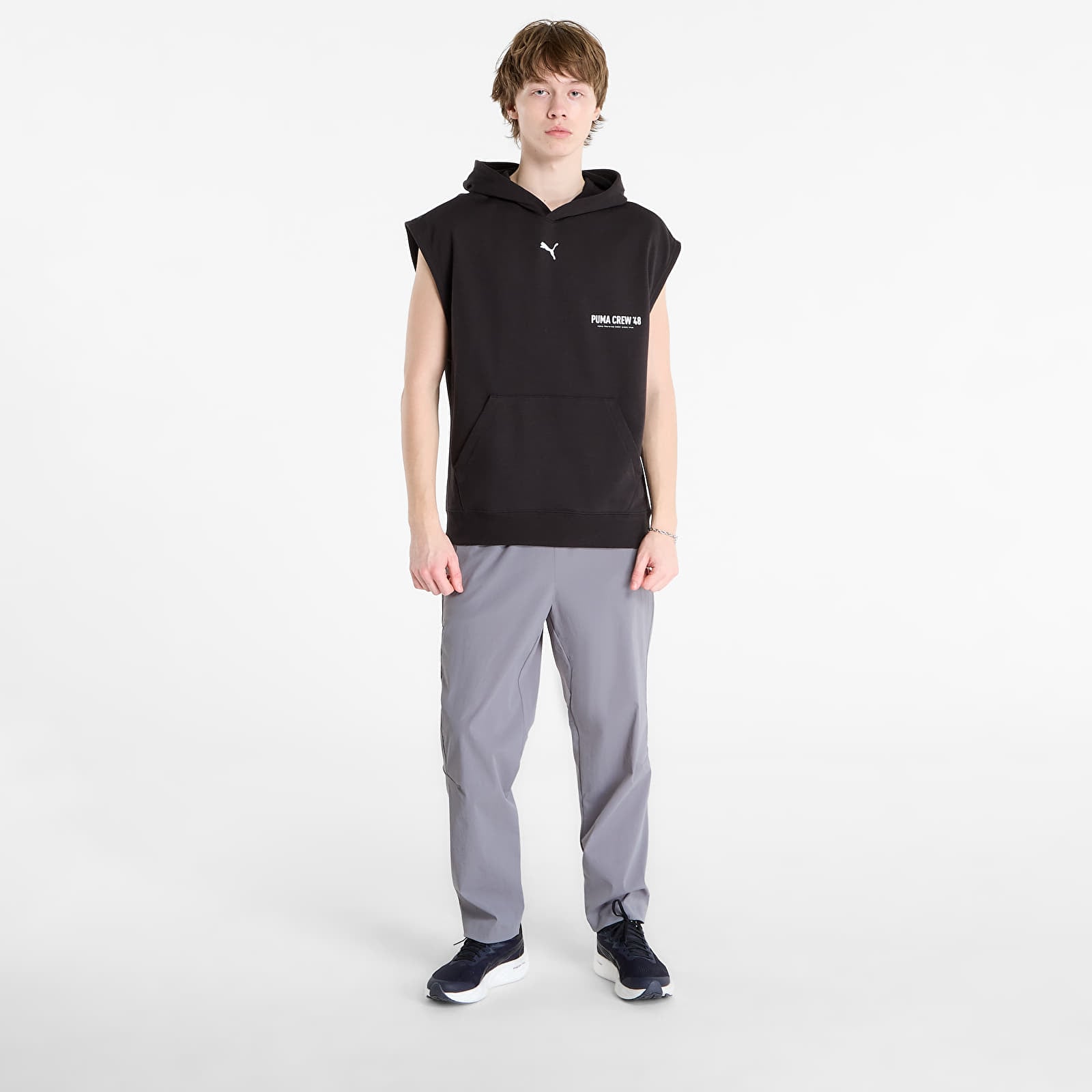 Hoodies and sweatshirts  Puma M Graphics Sleeveless Hoodie Puma Black