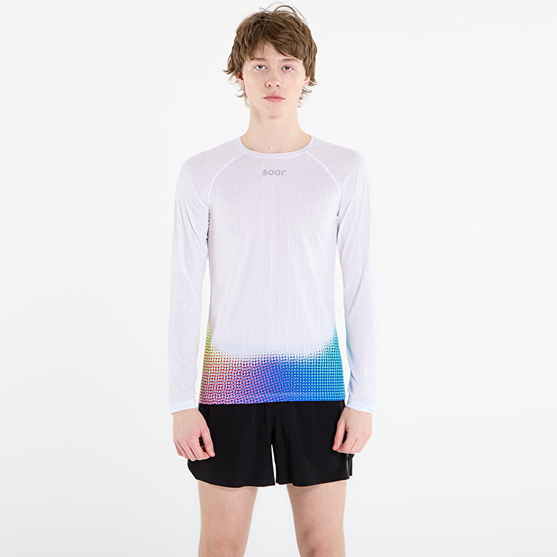 Tank Top SOAR Race Base White/ Tropical Dot