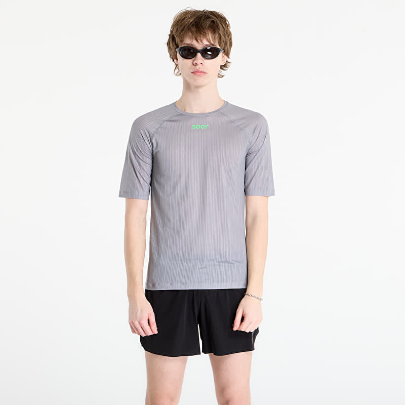 T-Shirt SOAR Race Tee Silver Grey