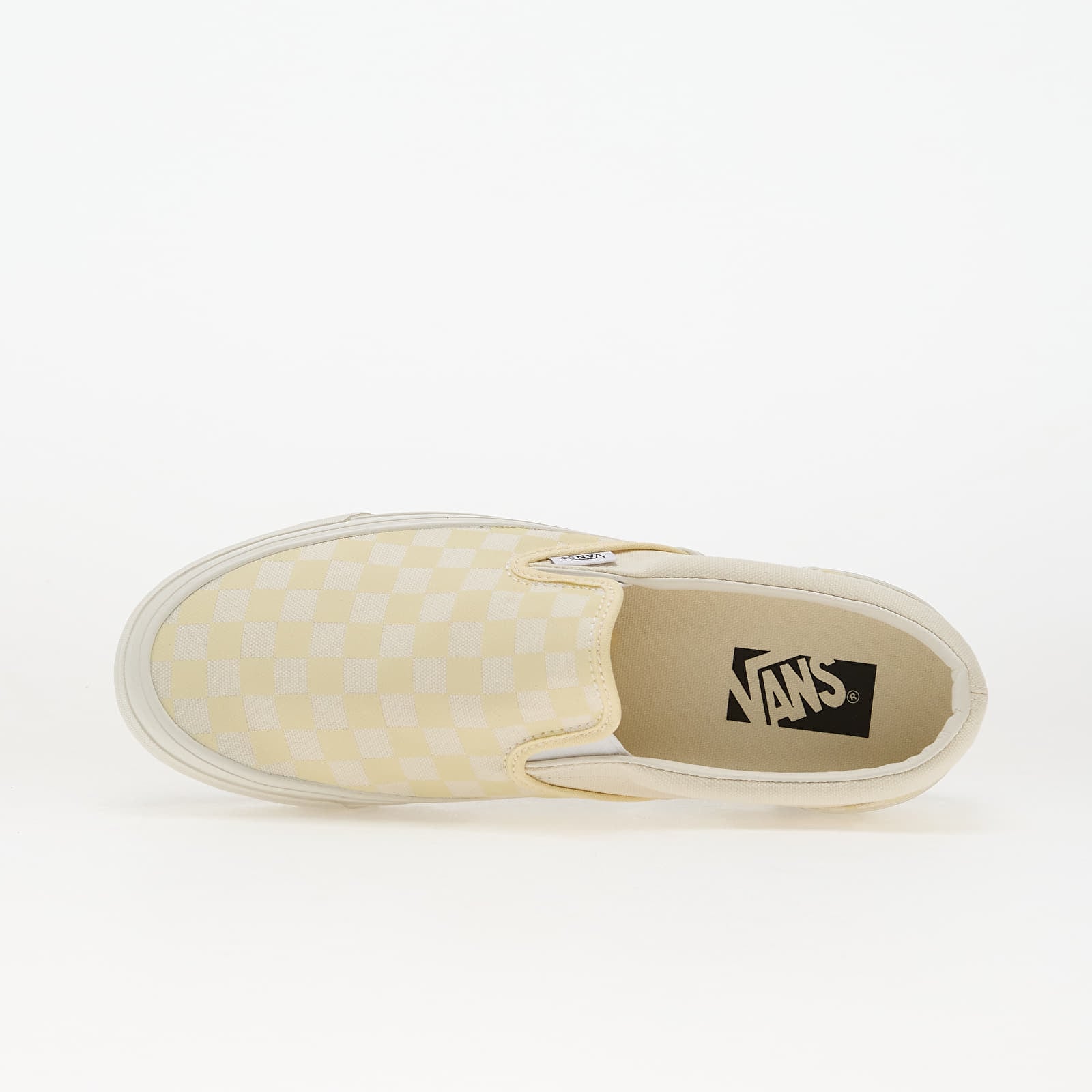 Men's shoes Vans LX Classic Slip-On 98 Checkerboard Yellow Dust