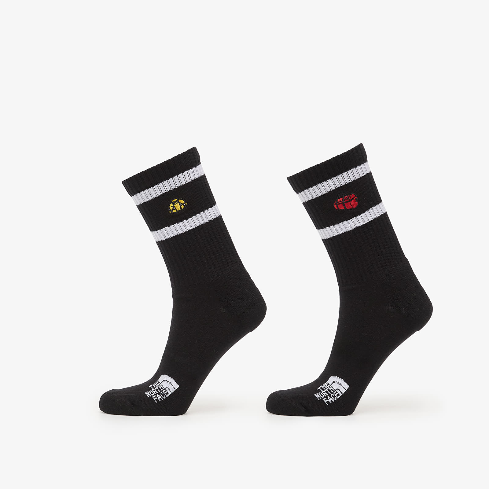 Чорапи The North Face Everyday Crew TNF Icons Sock 2-Pack TNF Black L