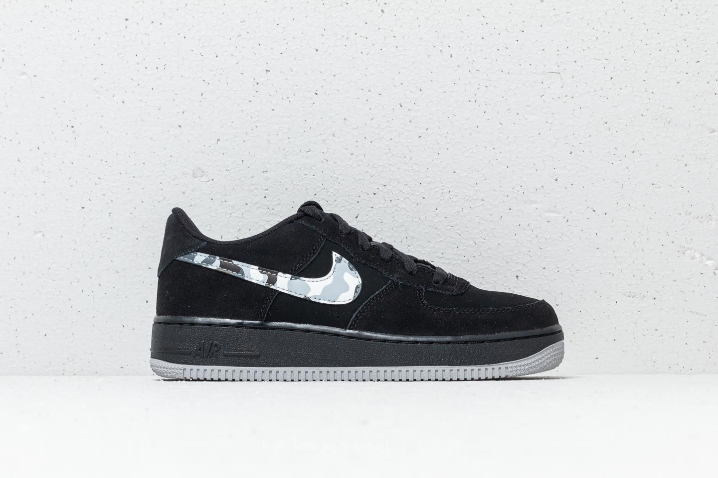 Zapatillas Hombre Nike Air Force 1 (GS) Black/ Wolf Grey-Dark Grey