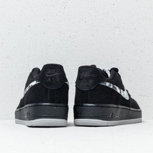 Men's shoes Nike Air Force (GS) Black/ Wolf Grey-Dark Grey