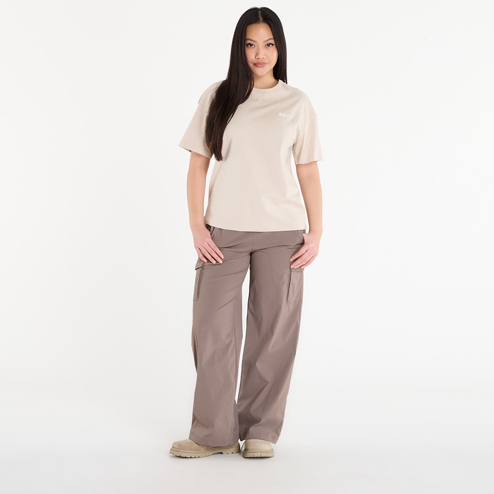 Camisetas de mujer Columbia Csc™ Heavyweight T-Shirt Dark Stone