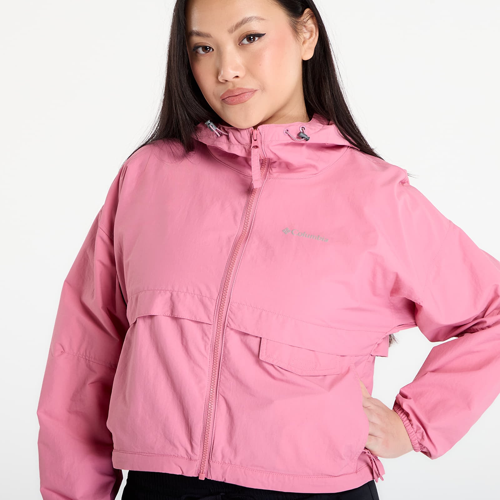 Jakker for kvinner Columbia Spire Valley™ Cropped Hooded Windbreaker Rosette