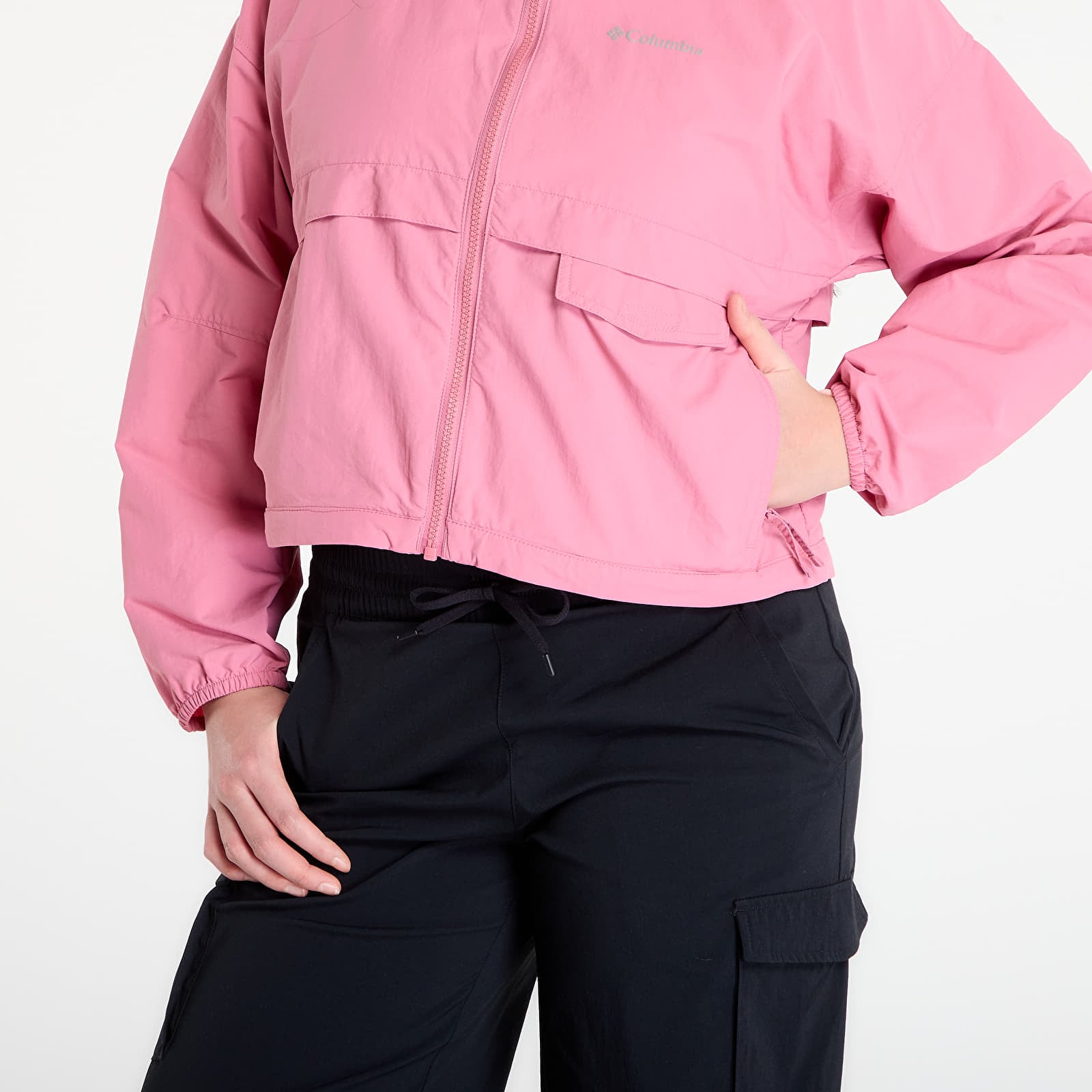 Jakker for kvinner Columbia Spire Valley™ Cropped Hooded Windbreaker Rosette