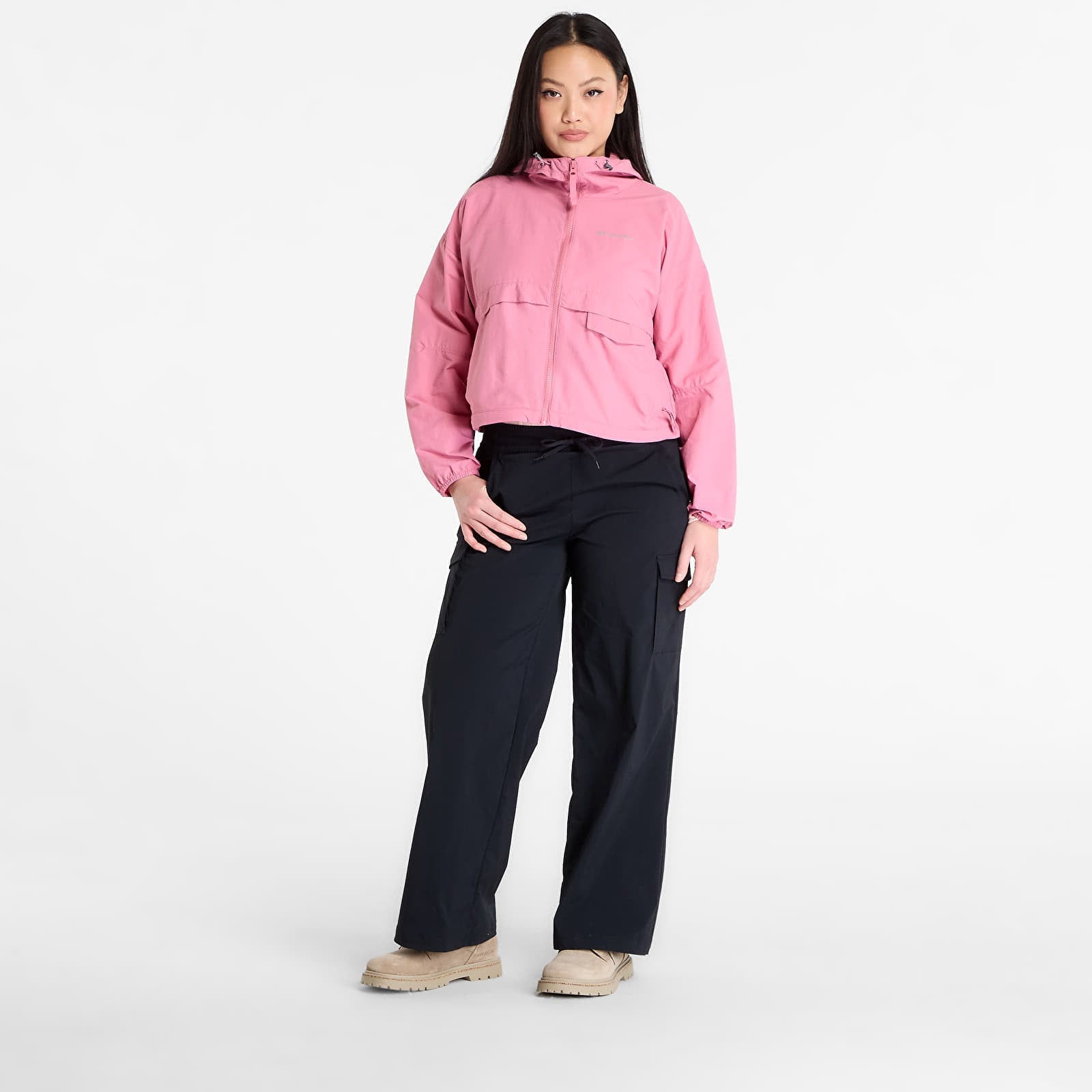 Jakker for kvinner Columbia Spire Valley™ Cropped Hooded Windbreaker Rosette