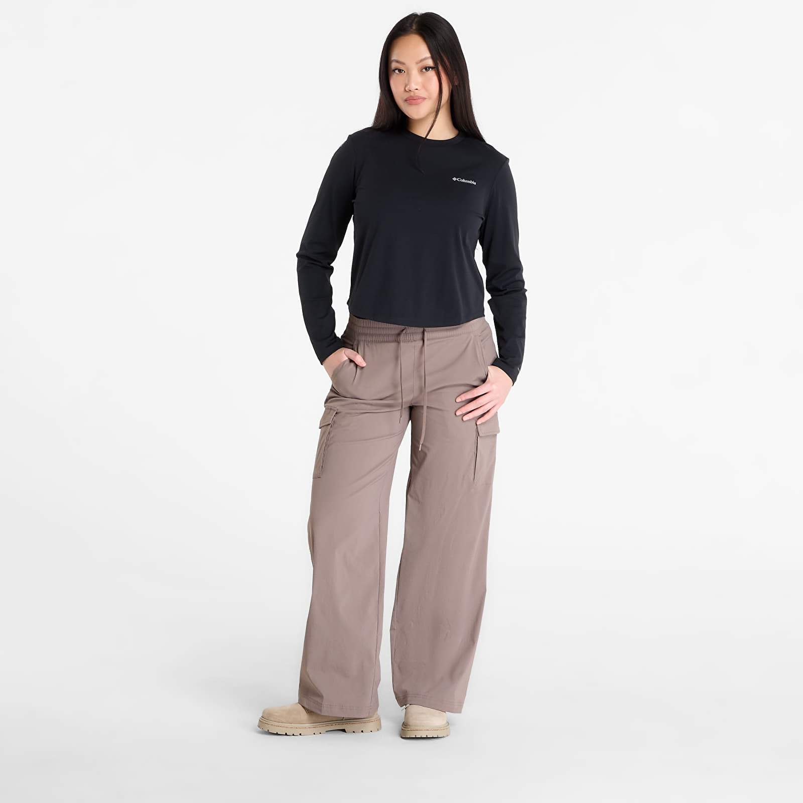 Camisetas de mujer Columbia Seeker Legend™ 3.0 Ls Tee Black