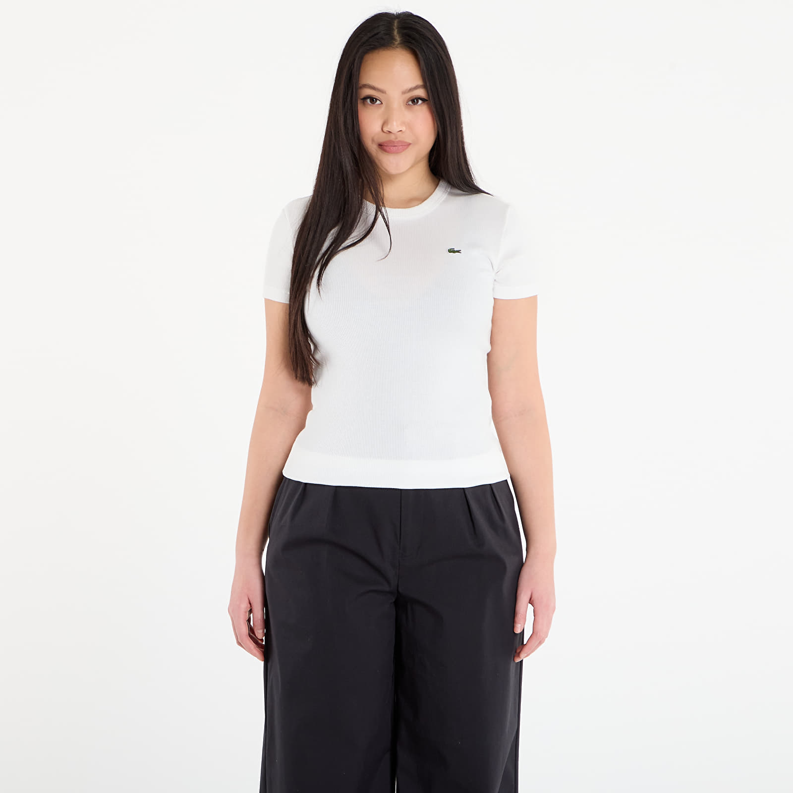 Damen T-Shirts  LACOSTE Tee-Shirt Flour