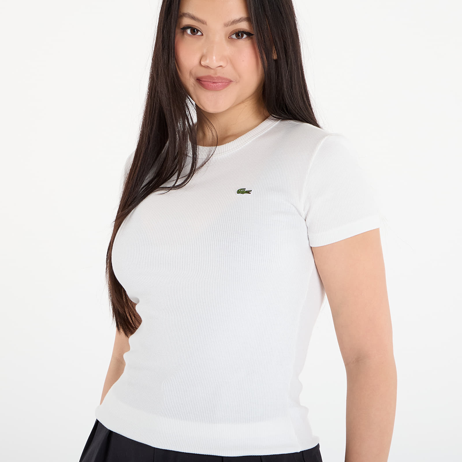 Damen T-Shirts  LACOSTE Tee-Shirt Flour