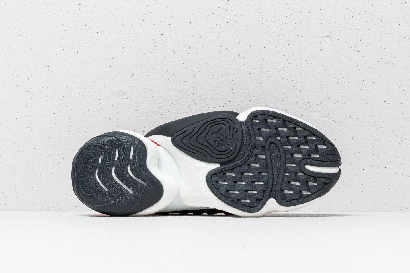 Men's shoes Y-3 BYW BBALL Core Black/ Lush Red/ Core White