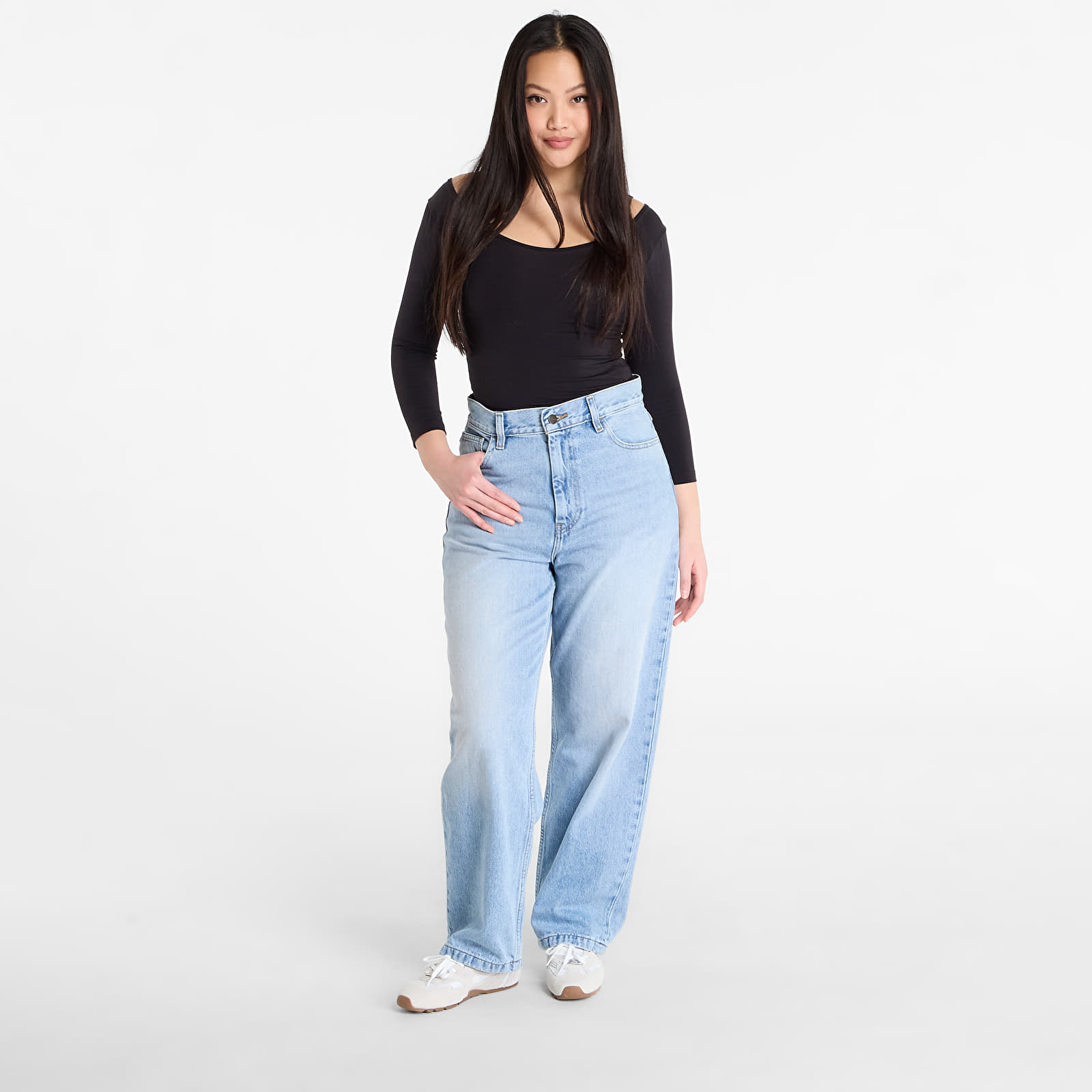 Jeans für Frauen Carhartt WIP W' Brandon Pant Blue
