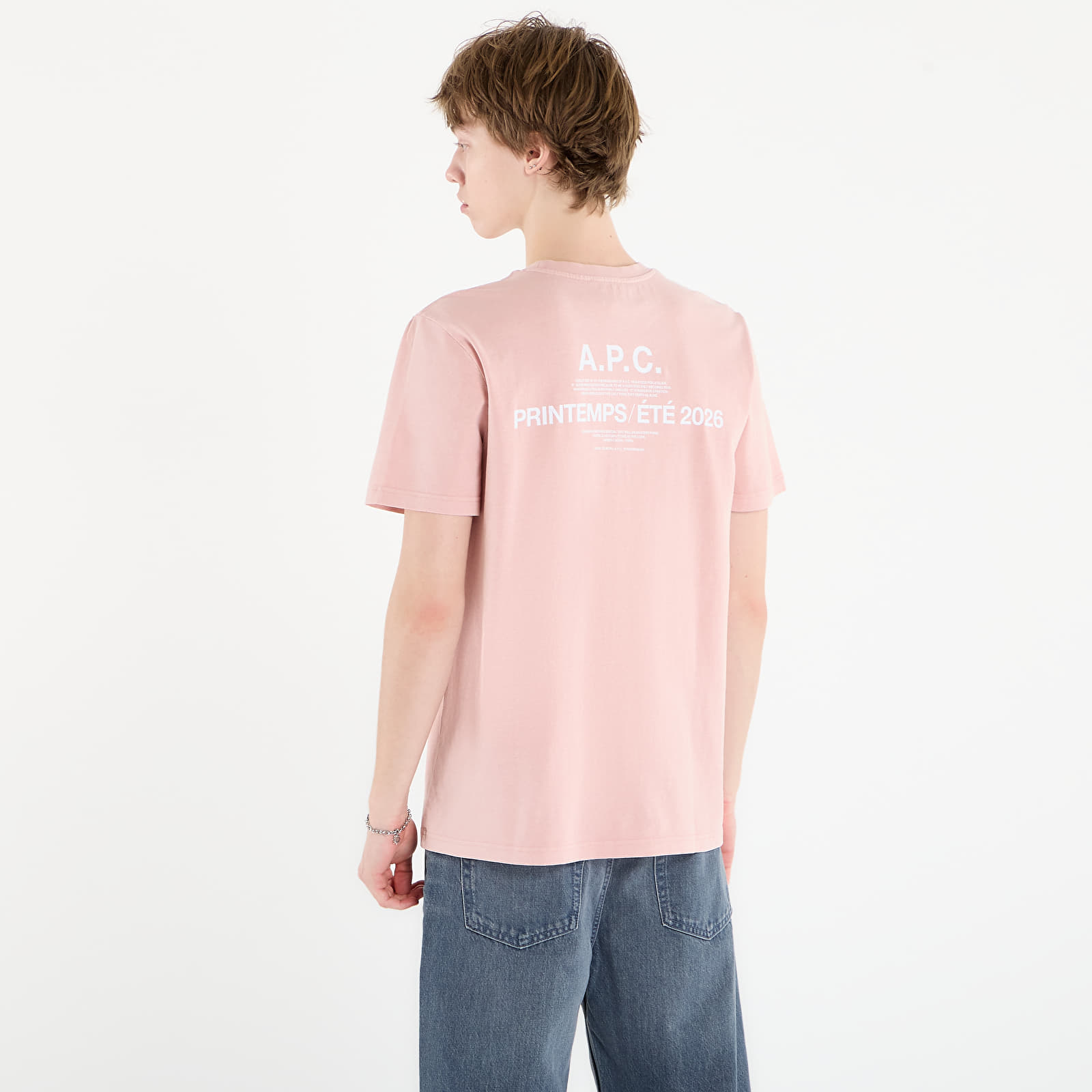 T-Shirts A.P.C. Printemps 26 T-Shirt UNISEX Pink