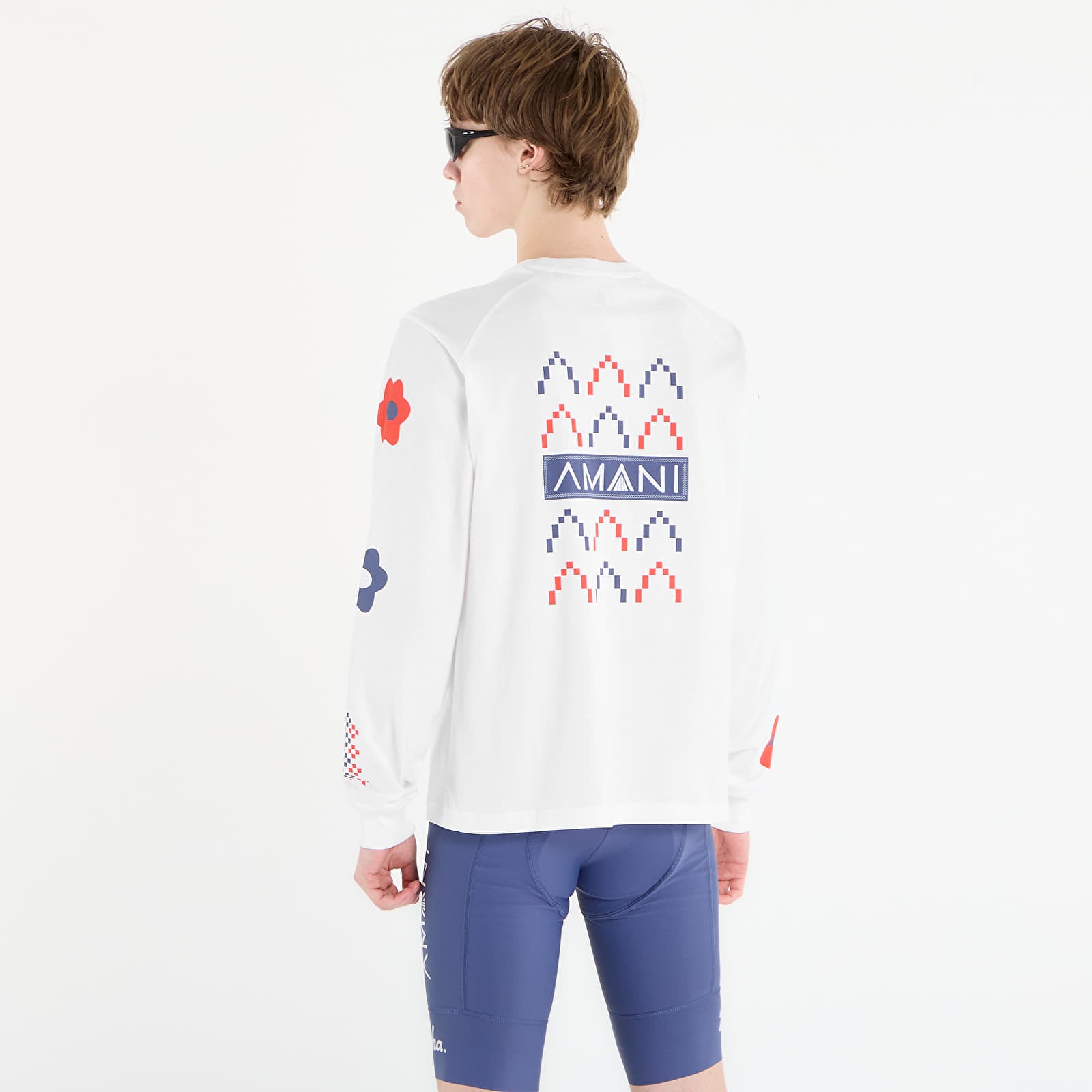 Tričká Rapha x AMANI Long Sleeve T-Shirt UNISEX Multicolor