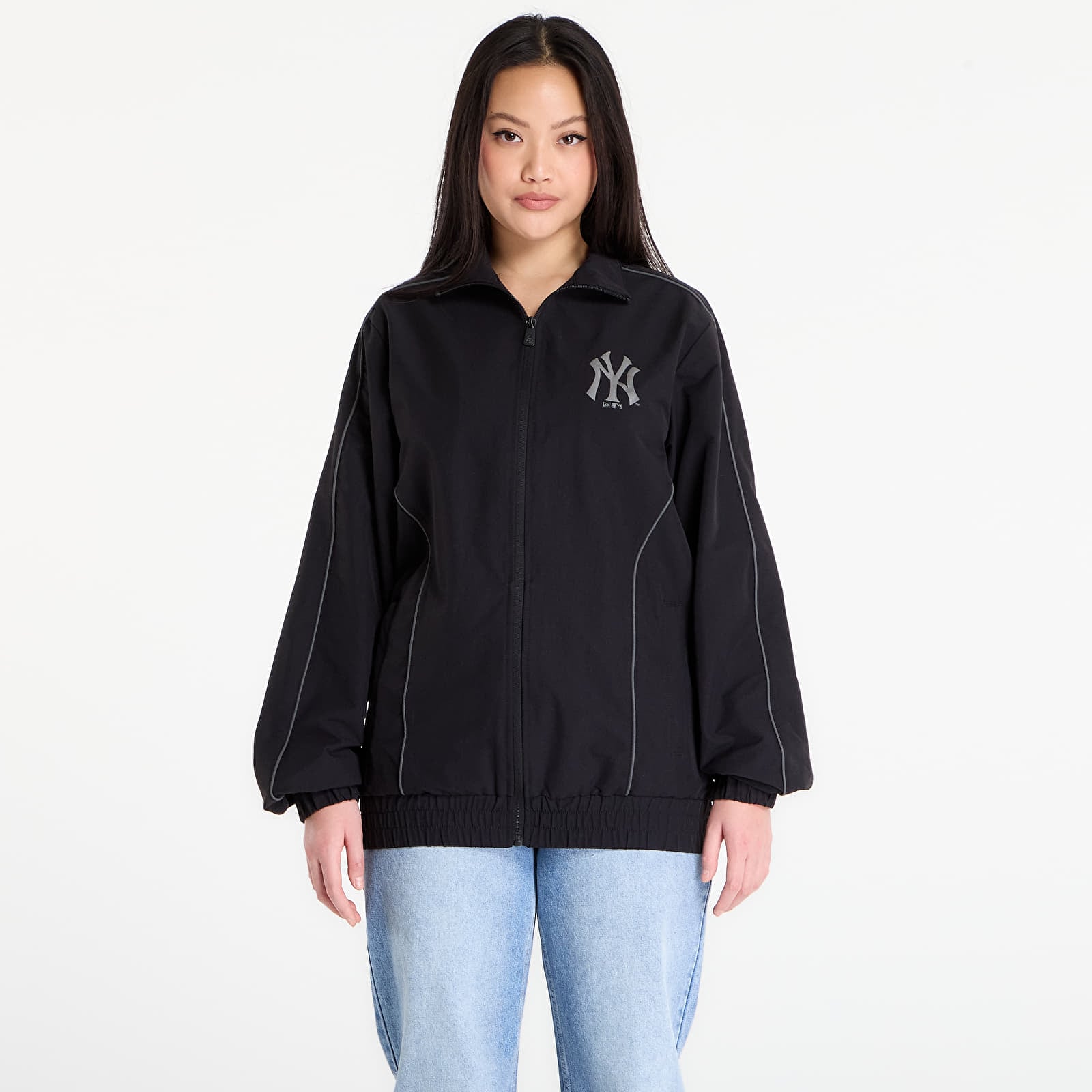 Pánské bundy New Era MLB Track Jacket New York Yankees UNISEX Black