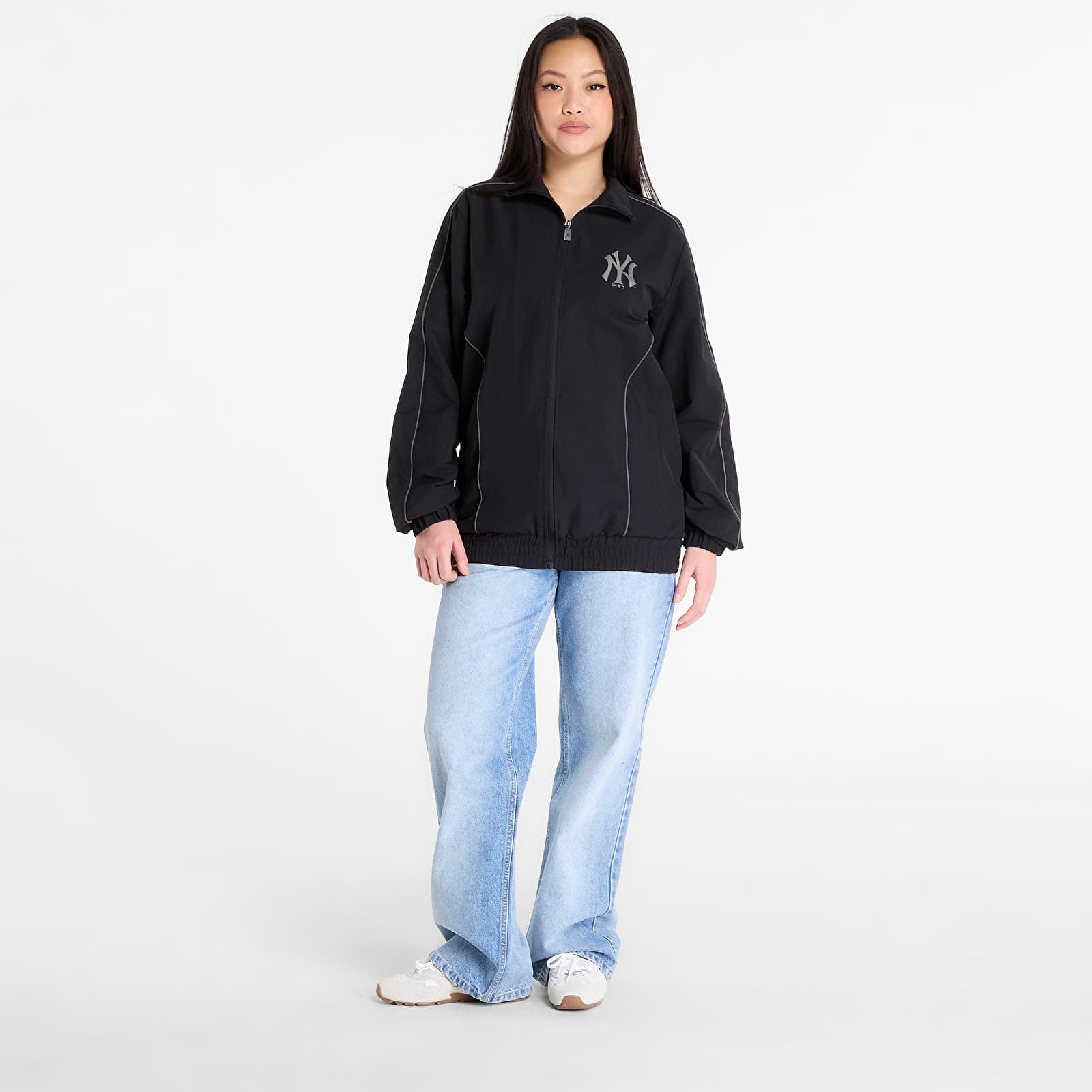 Pánské bundy New Era MLB Track Jacket New York Yankees UNISEX Black