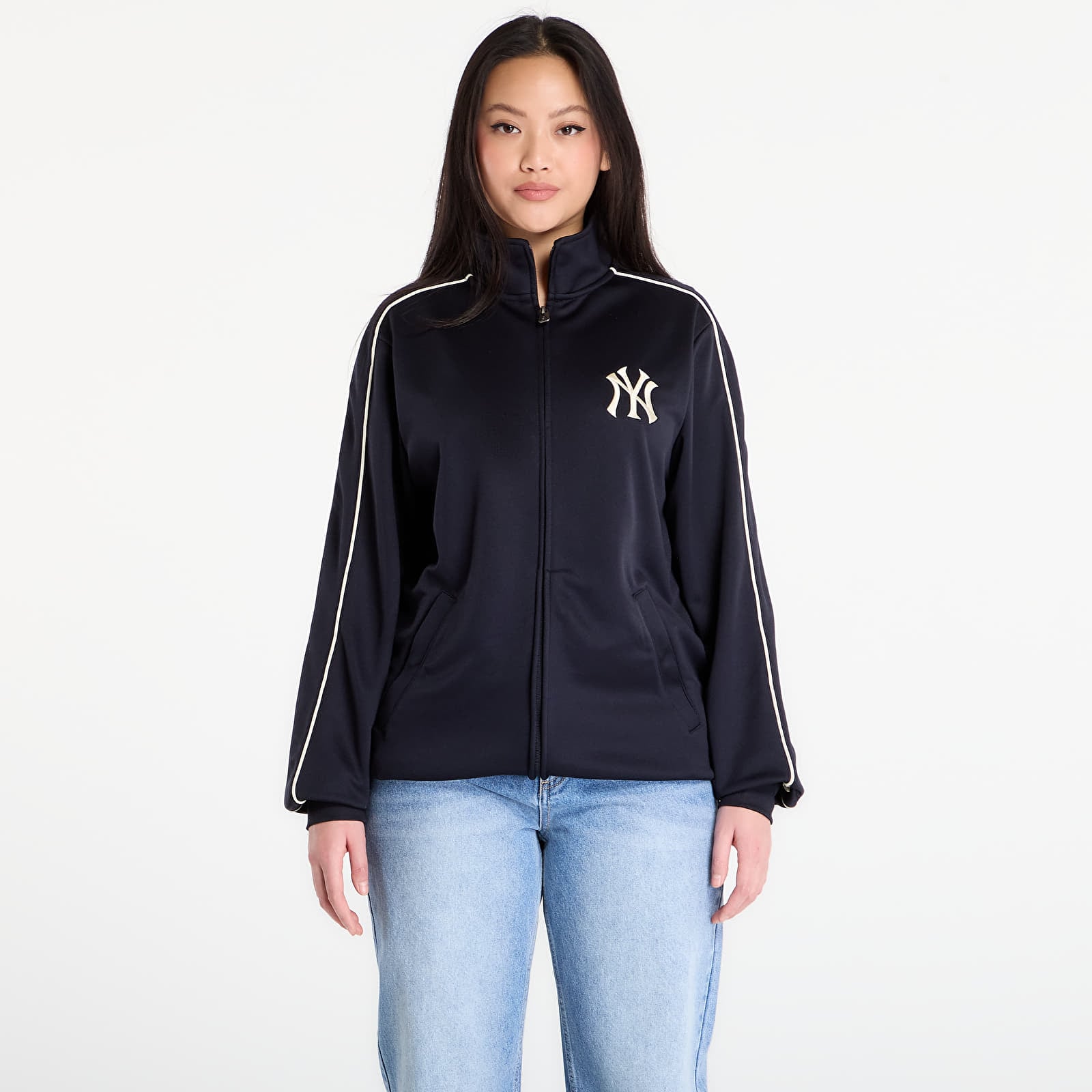 Mikiny New Era MLB Piping Track Top New York Yankees UNISEX Navy