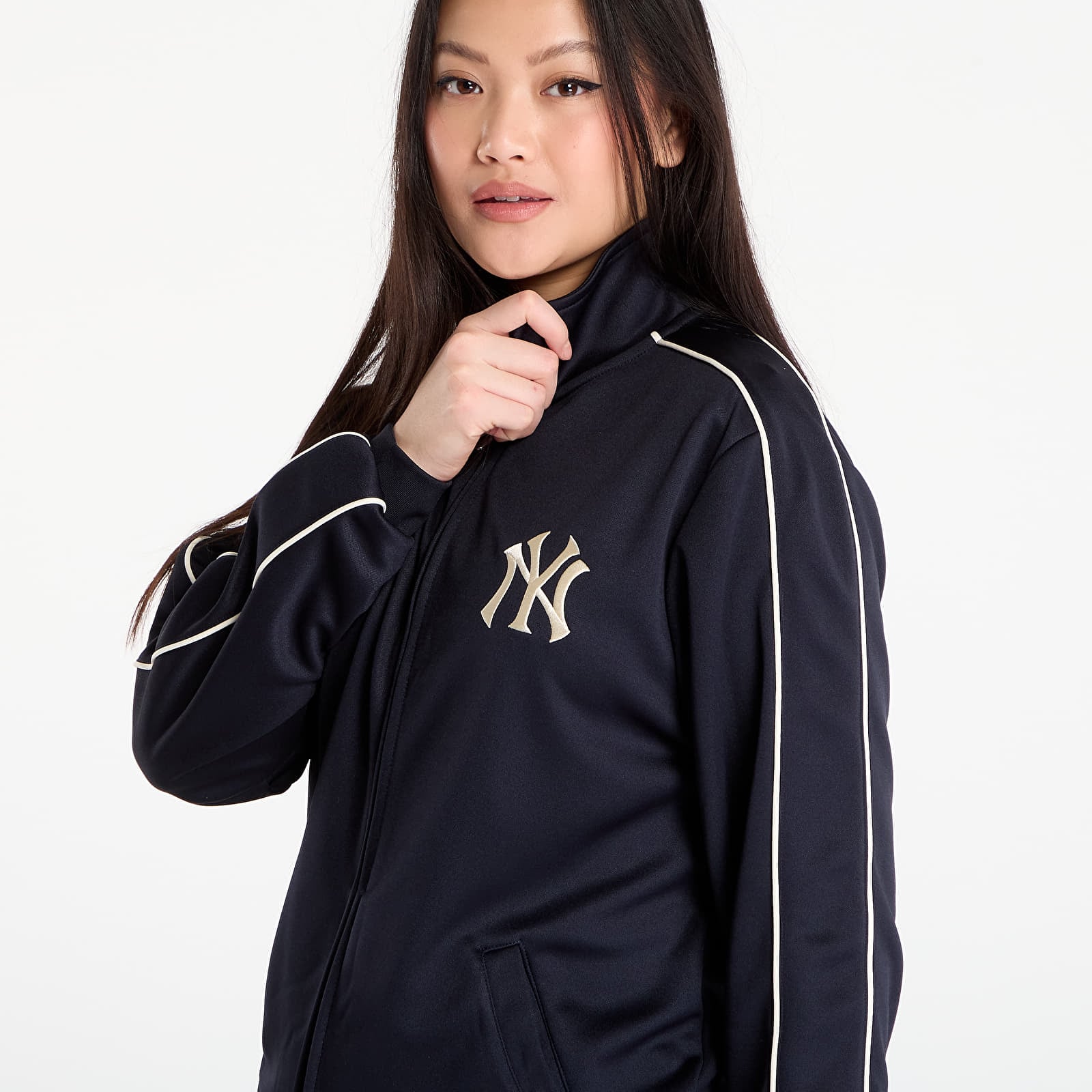 Mikiny New Era MLB Piping Track Top New York Yankees UNISEX Navy