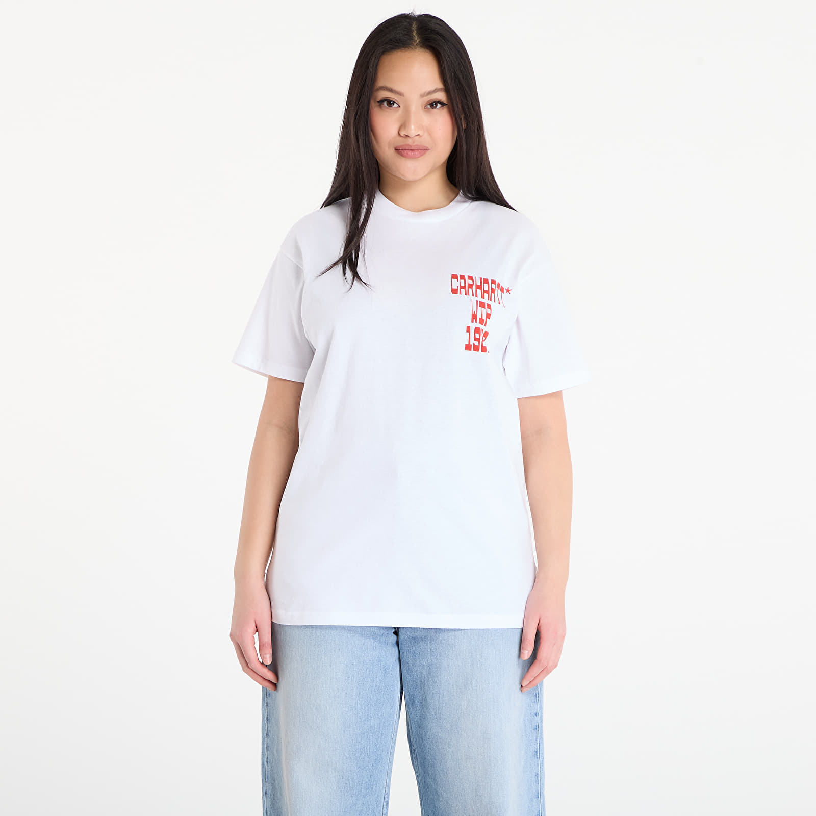 Men's T-shirts Carhartt WIP S/S Blocks T-Shirt UNISEX White